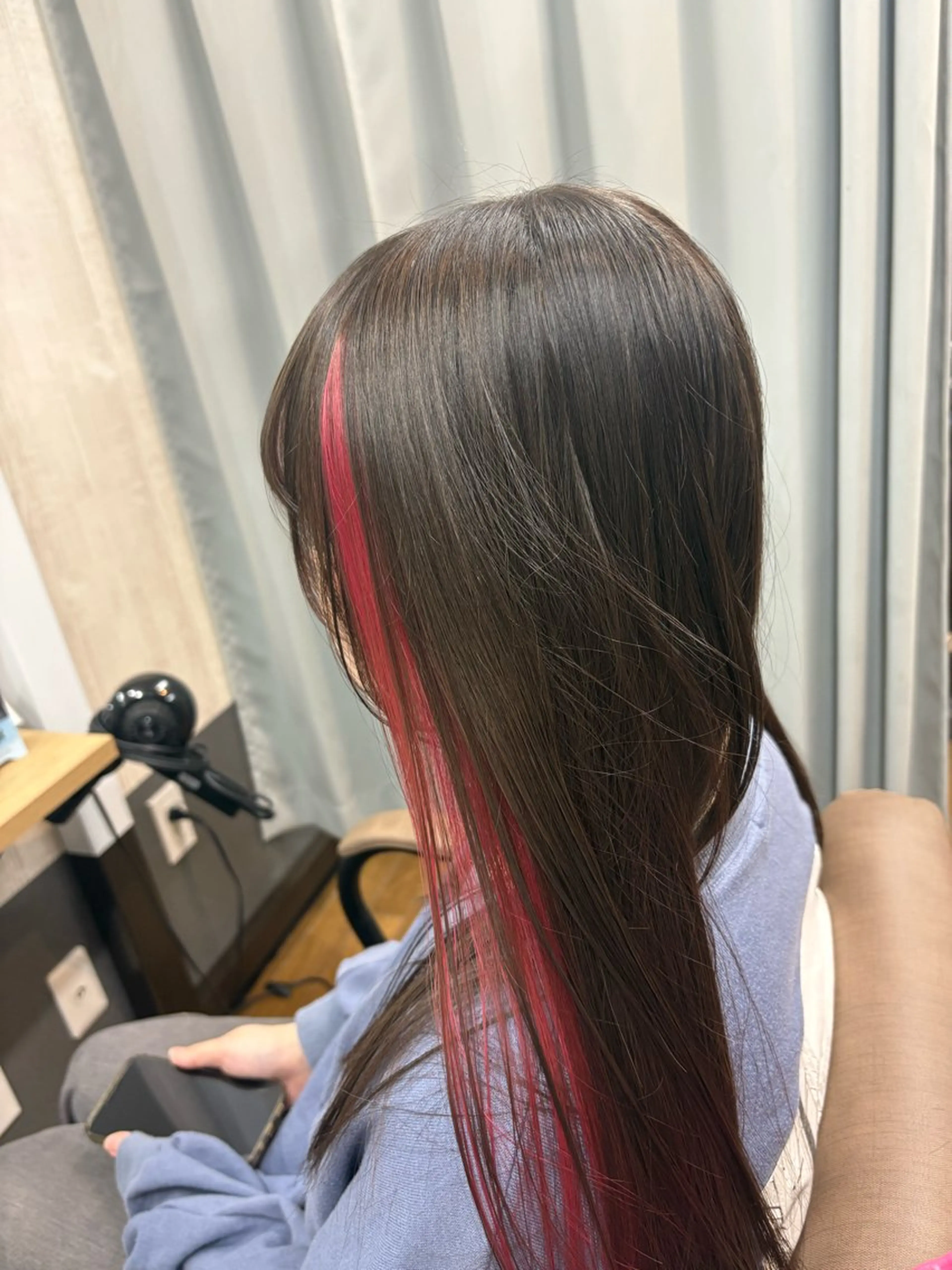 セミロング カラー カット ヘアカラー TELA HAIR 稲毛店　千尋のヘアスタイル