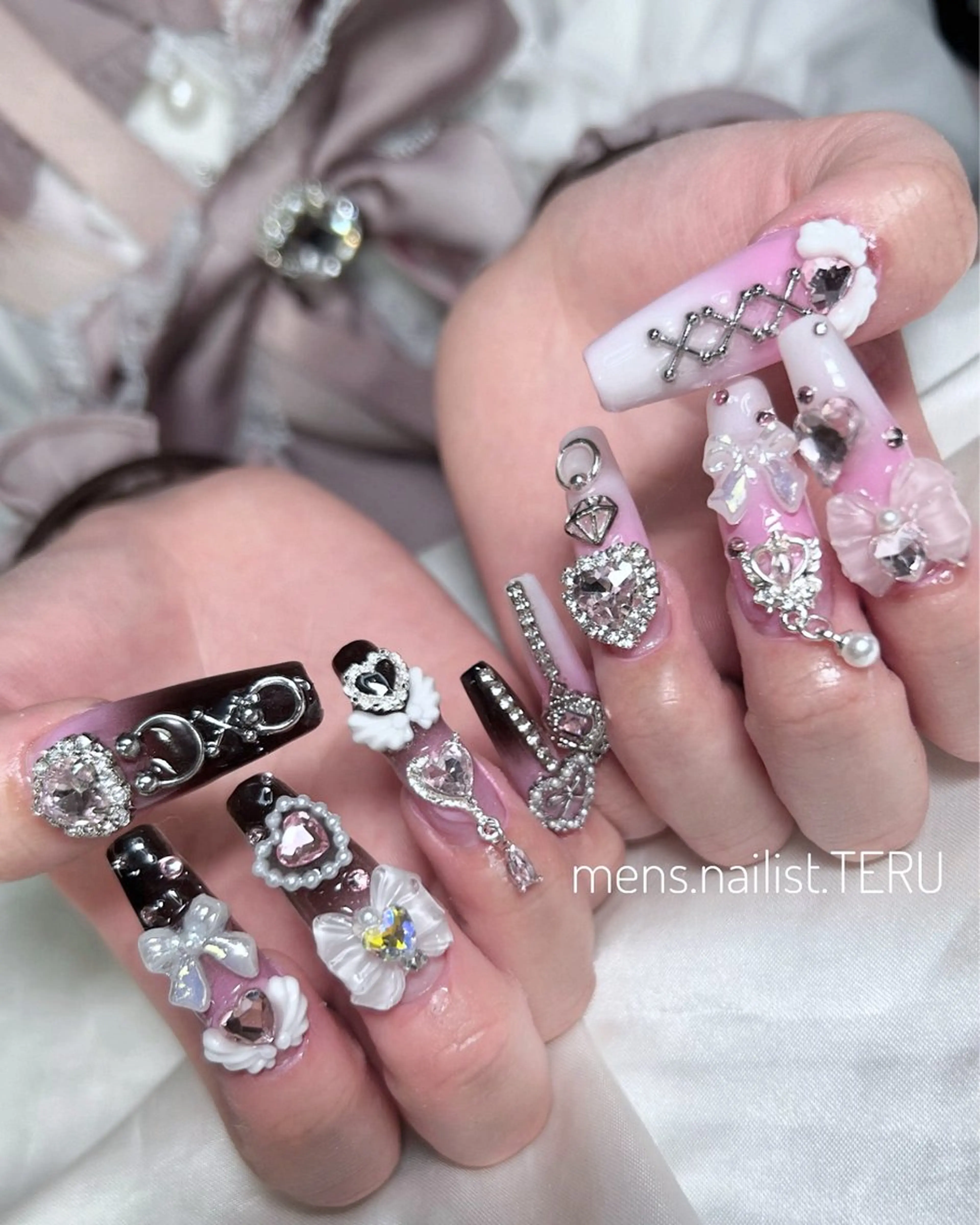 ネイル メンズネイル nail salon ETERNAL所属・メンズネイリスト TERUのネイルデザイン