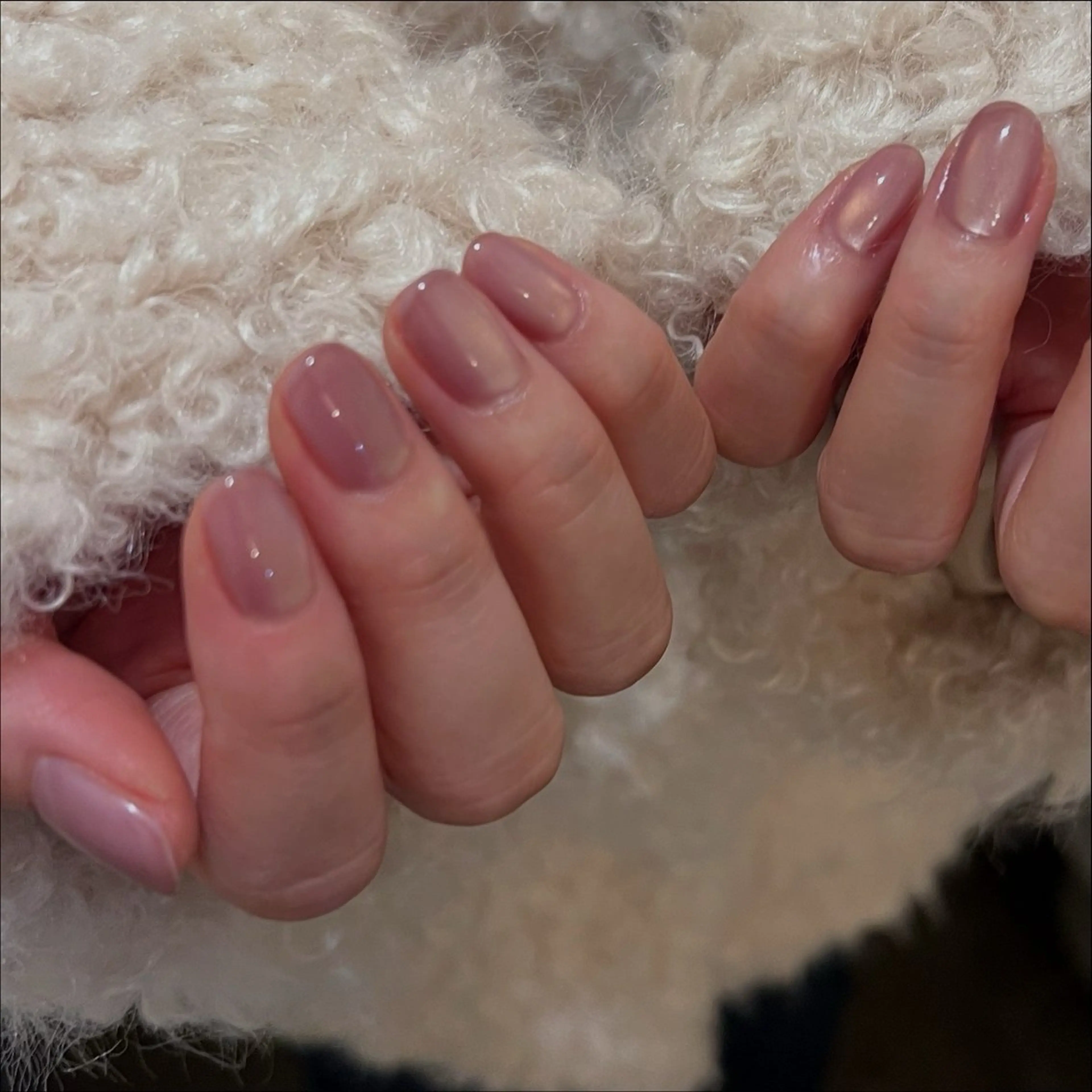 ネイル フラッシュネイル マグネットネイル ピンク urun eriのネイルデザイン