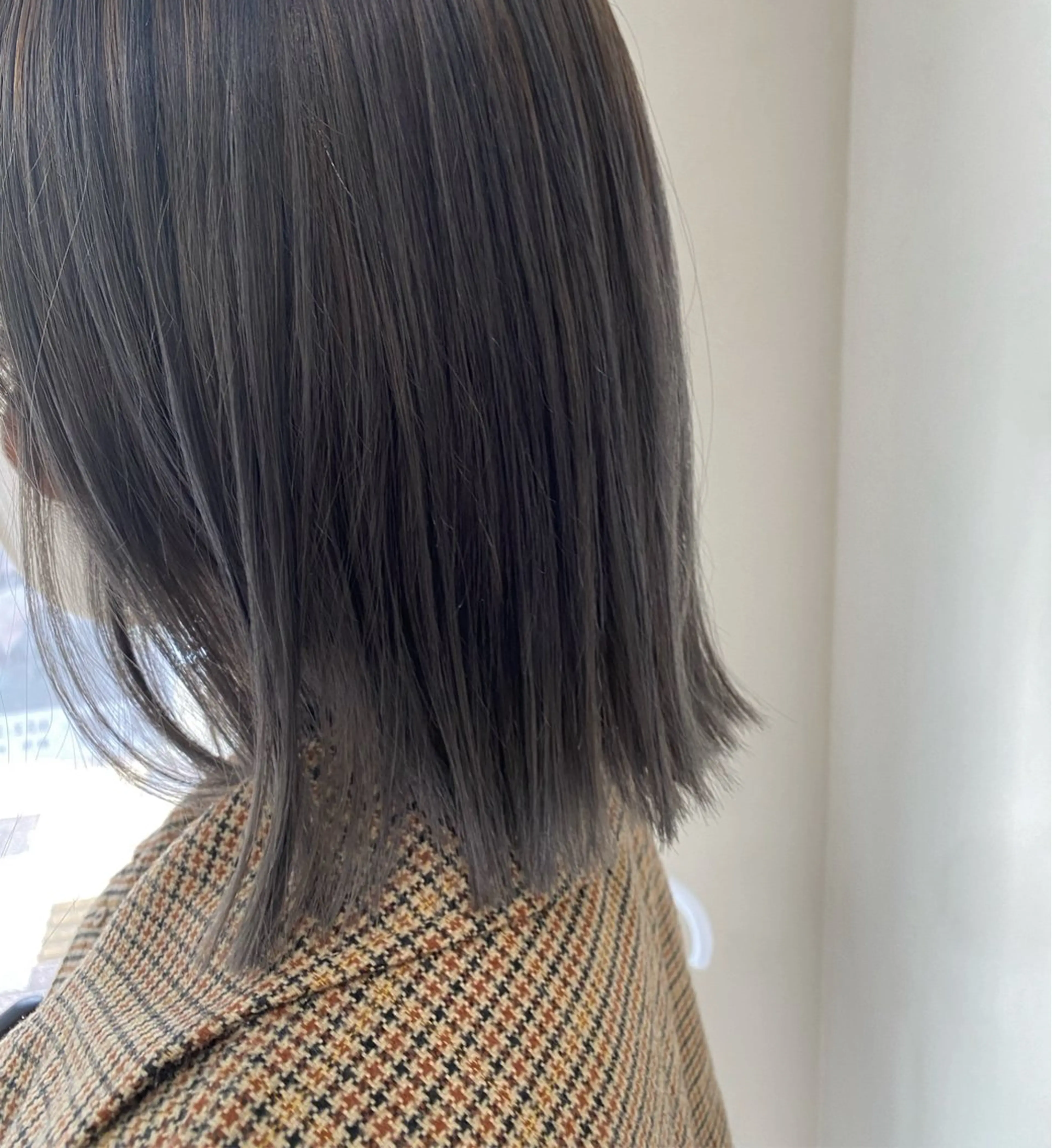 ミディアム カット ヘアカラー トリートメント 🪻花屋併設🪻秀島 有紀のヘアスタイル