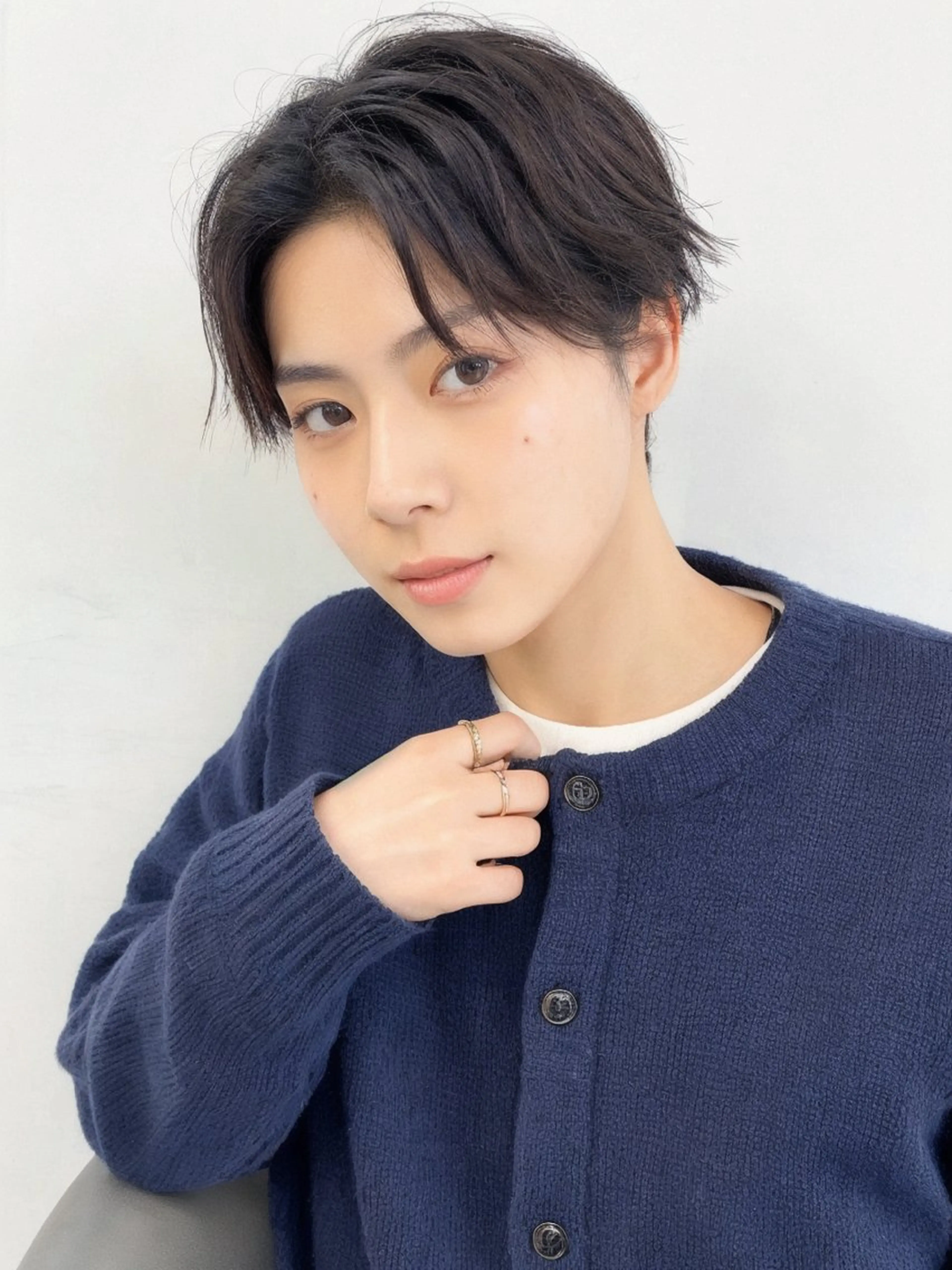 ショート パーマ メンズ フェザーパーマ カルマパーマ メンズパーマ 波巻きパーマ カット パーマ 【店長】美髪ケア🌟 野沢綾馬のヘアスタイル