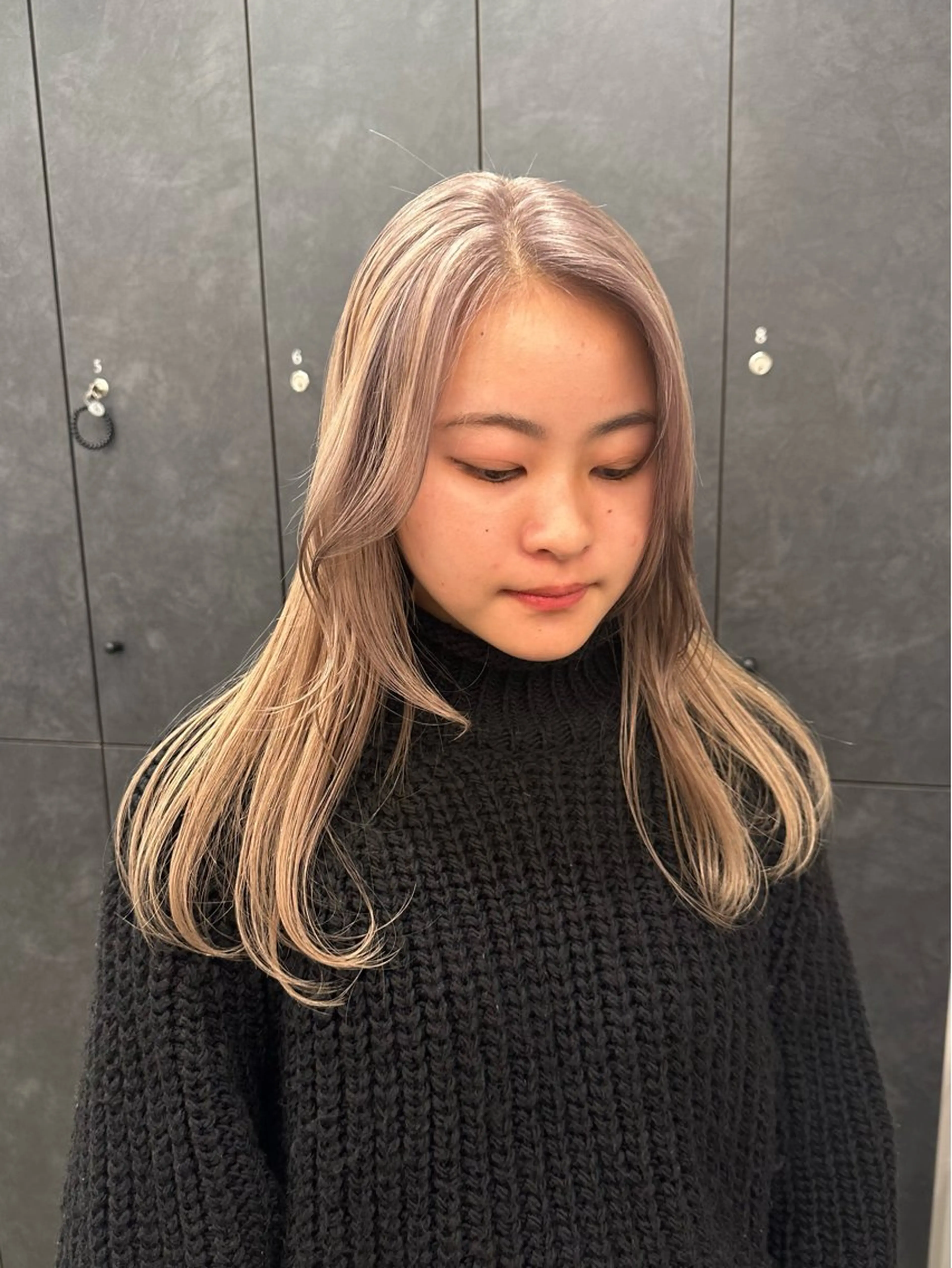 ロング カラー 銀座 / シマムラミホのヘアスタイル
