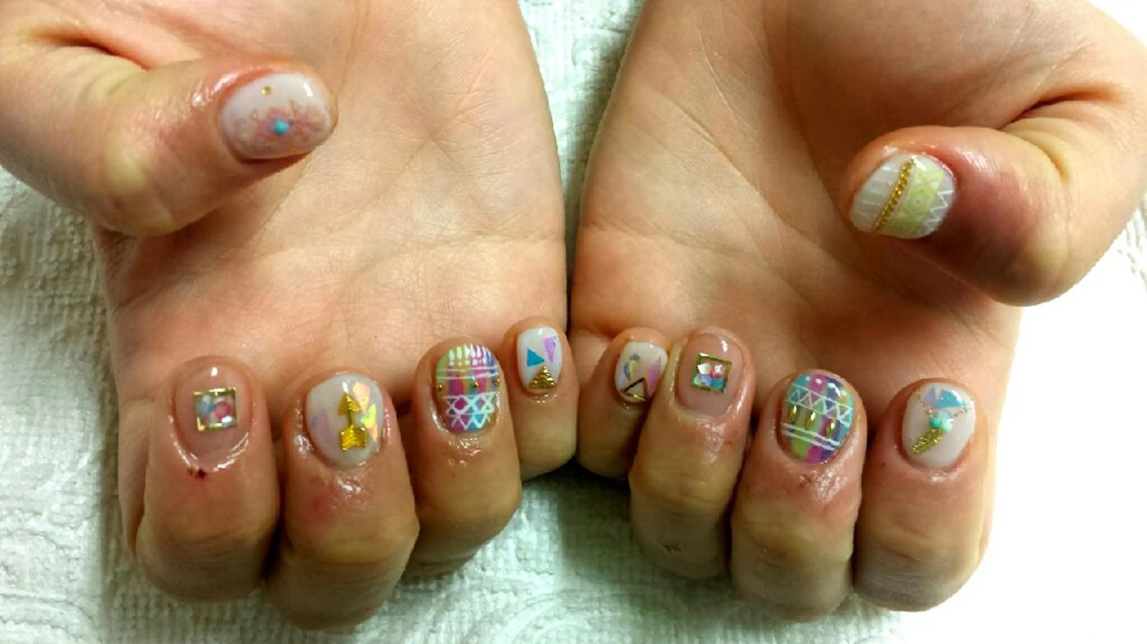 ネイル 河野ちえ (雑誌掲載サロン)のネイルデザイン