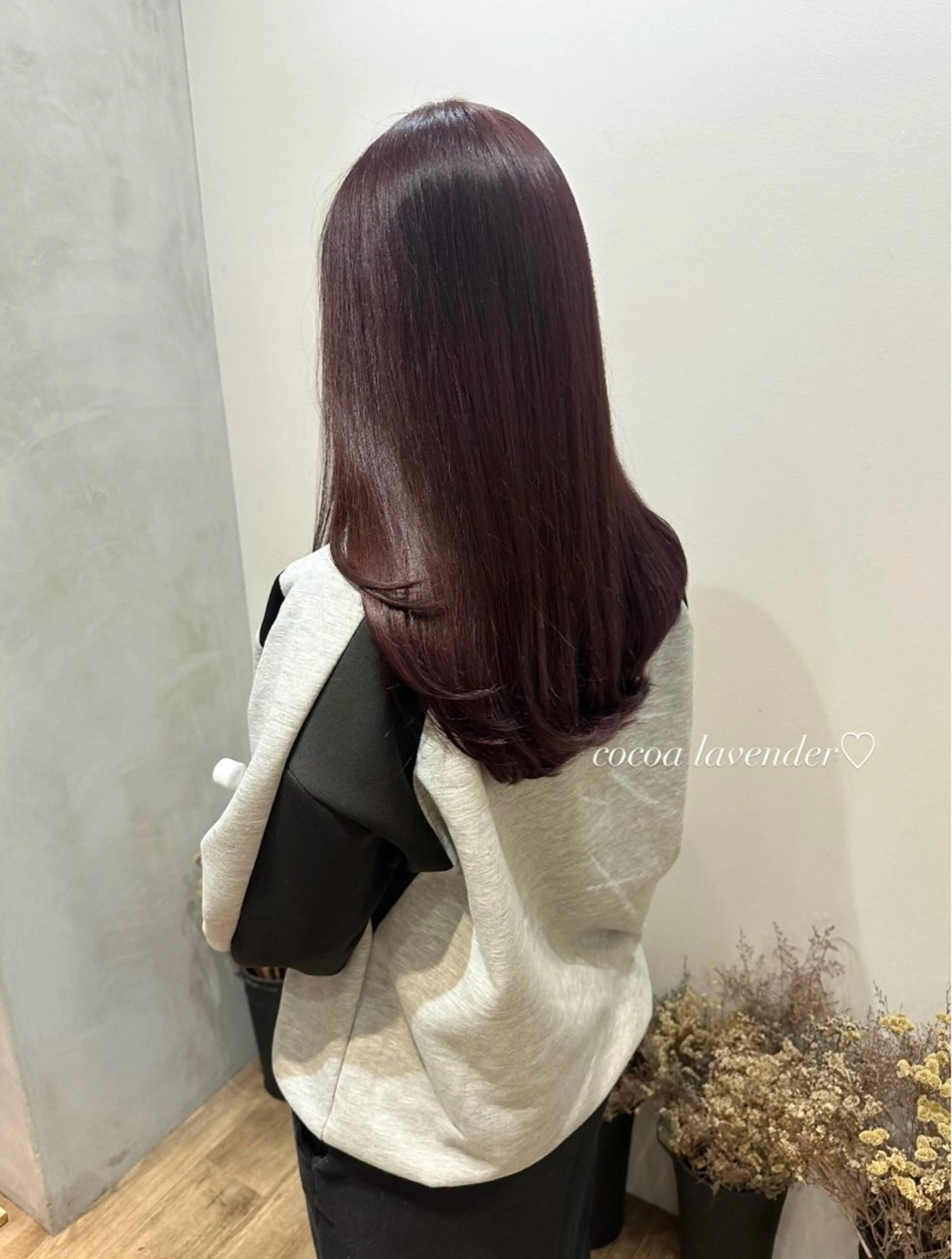 ロング カラー ヘアアレンジ ダブルカラー ヘアカラー トリートメント himawari♡ 柔らかいカラーのヘアスタイル