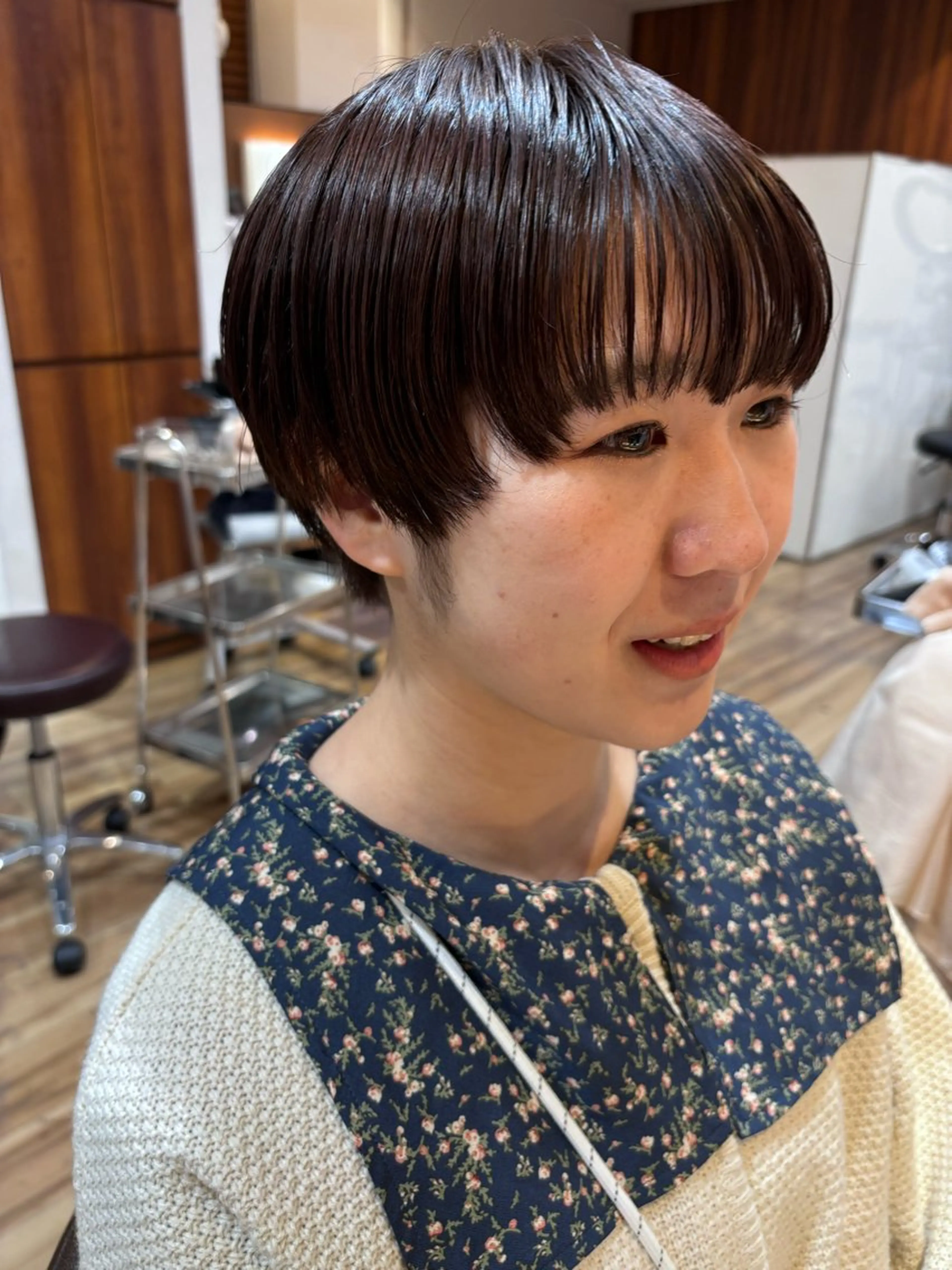 ショート カット しみず さくら🌸のヘアスタイル