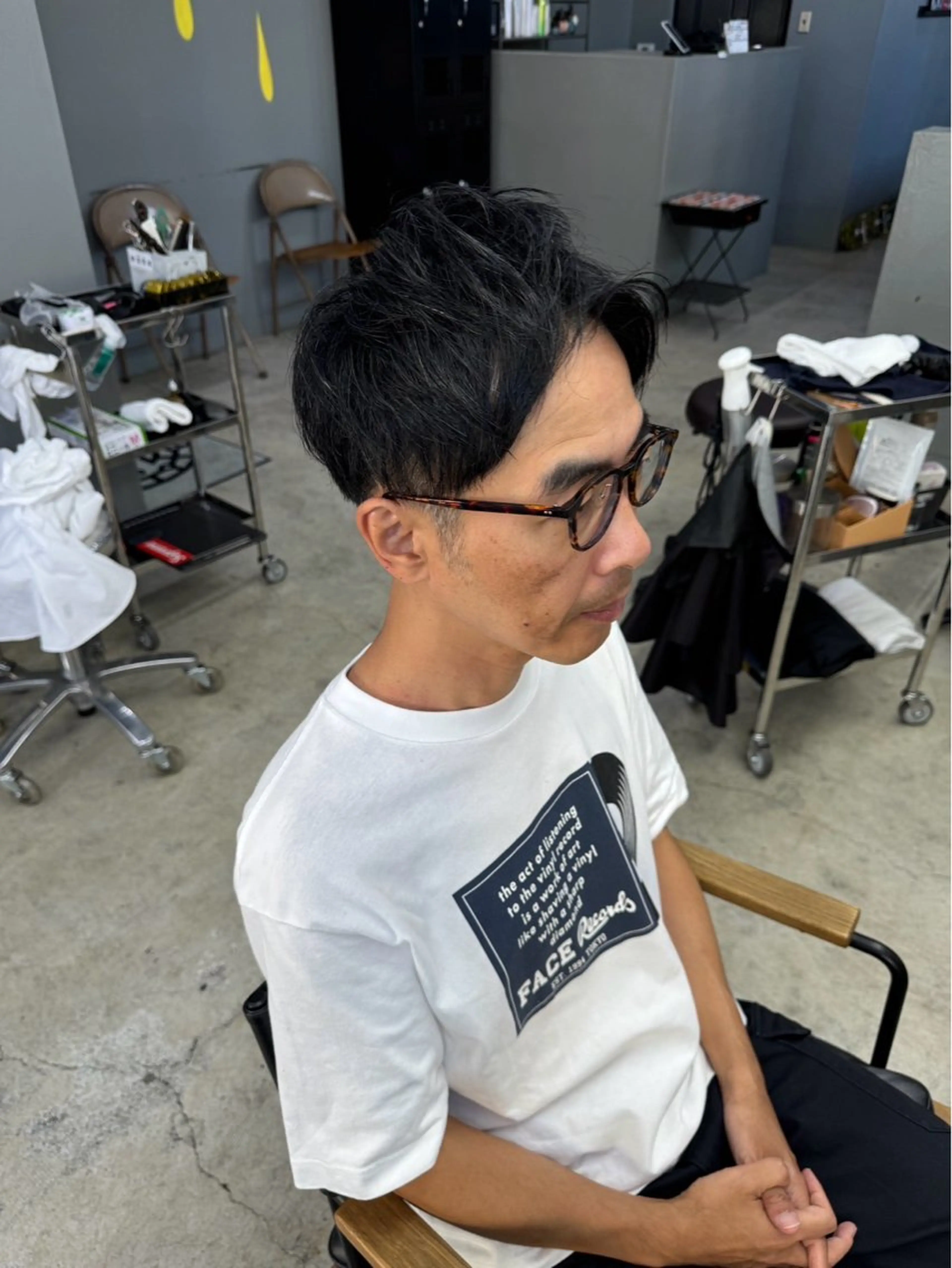 ショート メンズ メンズ専門サロン wokeのヘアスタイル