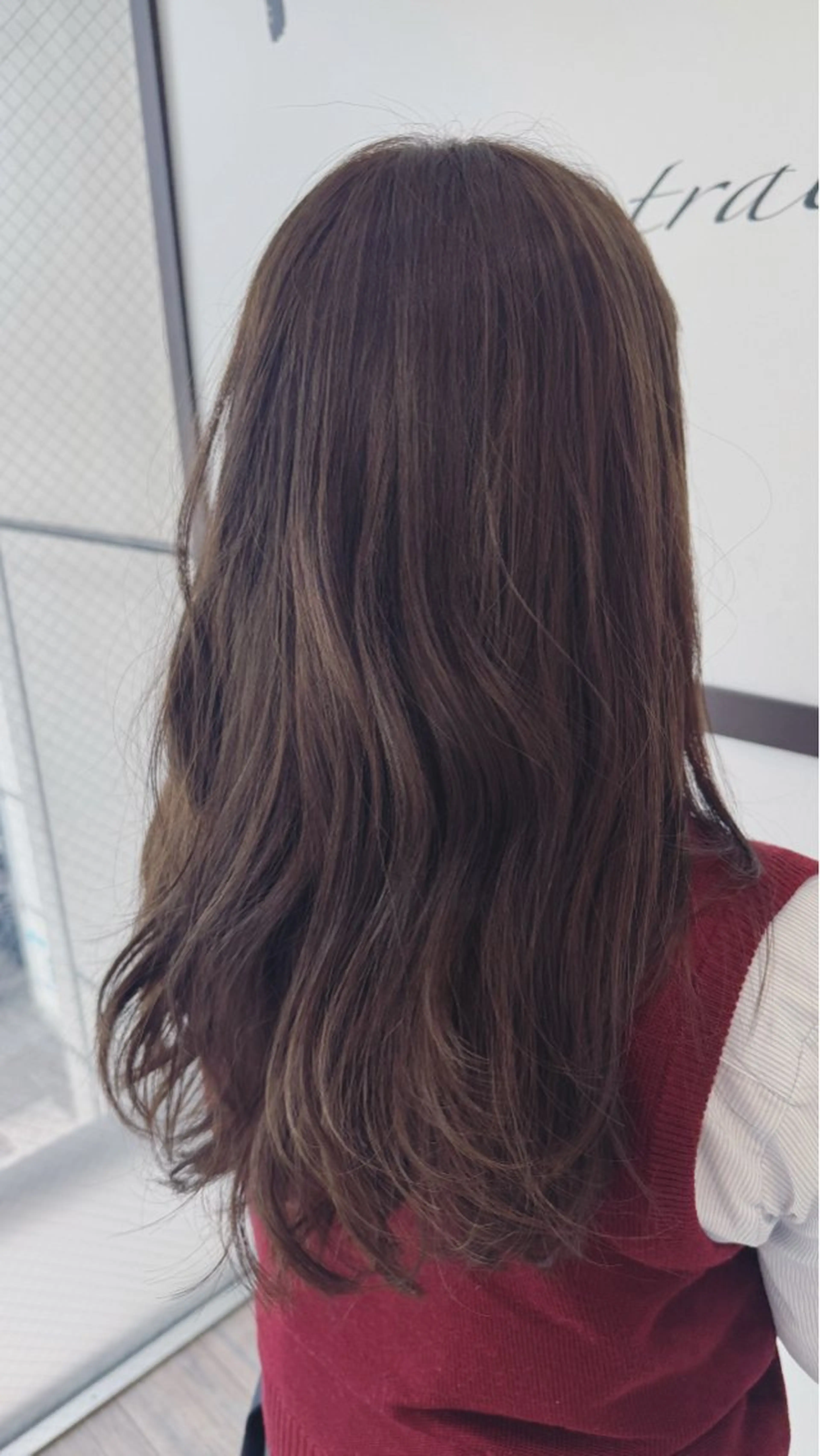 セミロング ヘアカラー トリートメント 美優🐩/ ハイトーン/栄のヘアスタイル