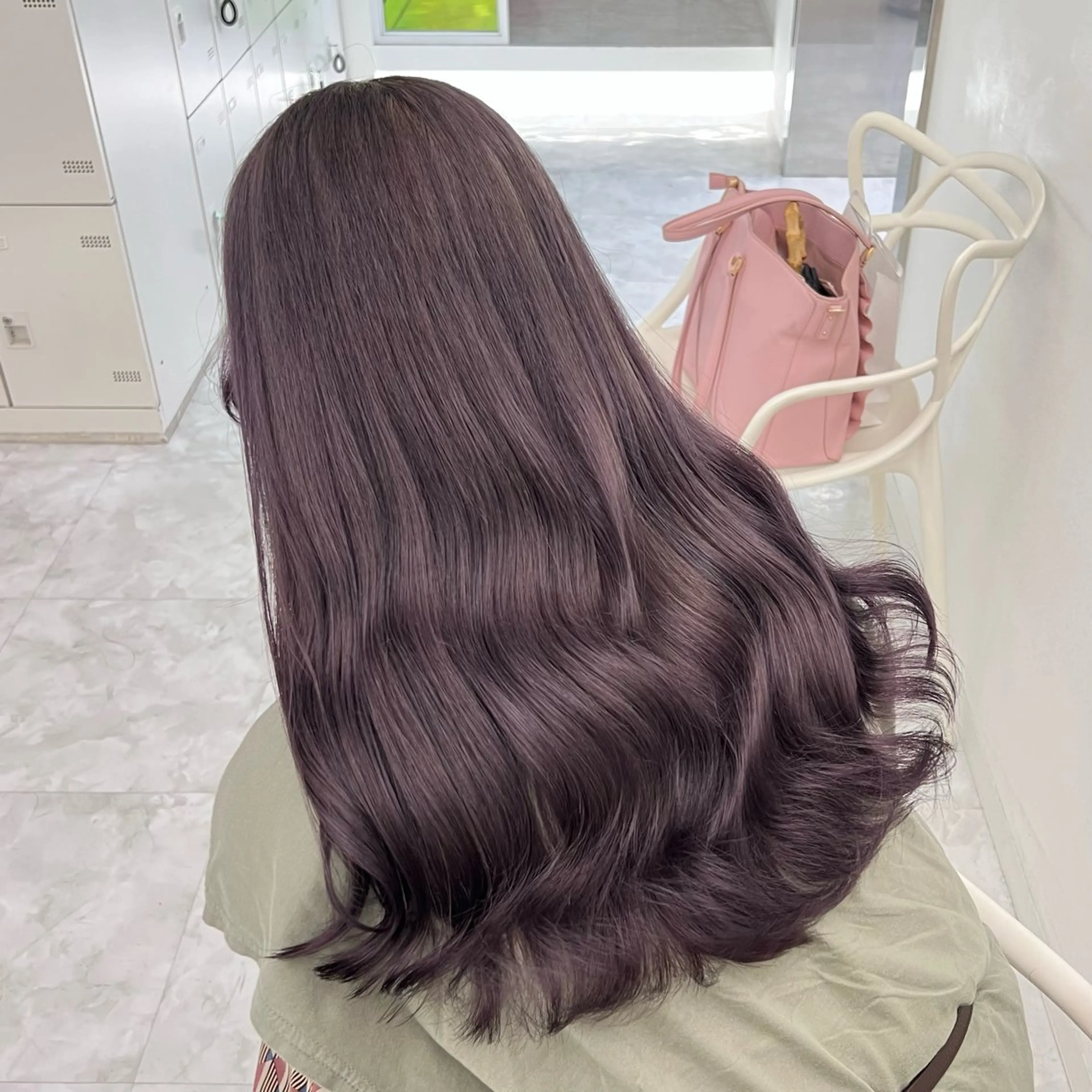 ミディアム カラー 🎀🧁ダメージレス 艶髪カラー🧁🎀のヘアスタイル