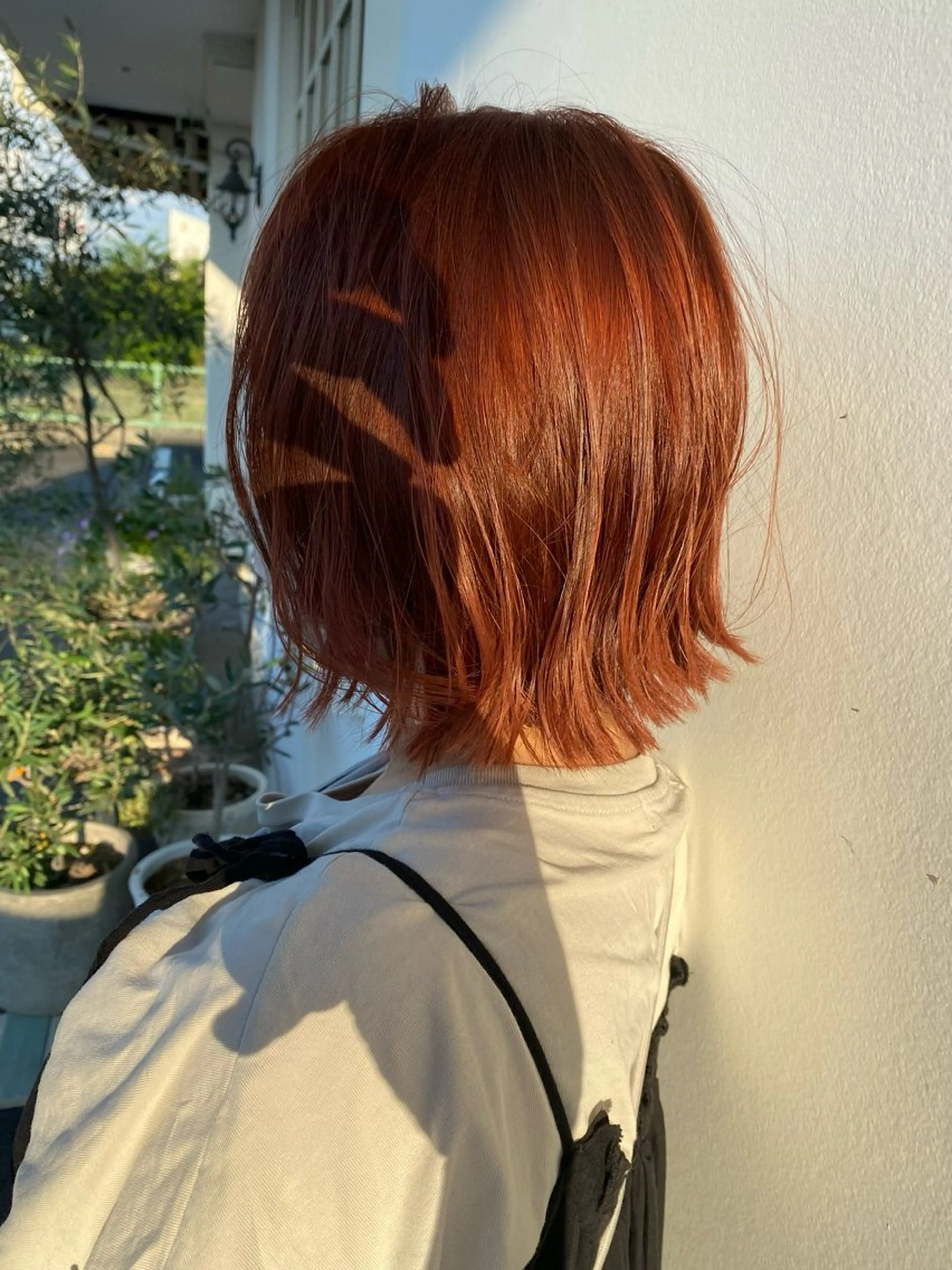 ショート カラー カット ヘアカラー 透明感カラー 暖色shihoのヘアスタイル