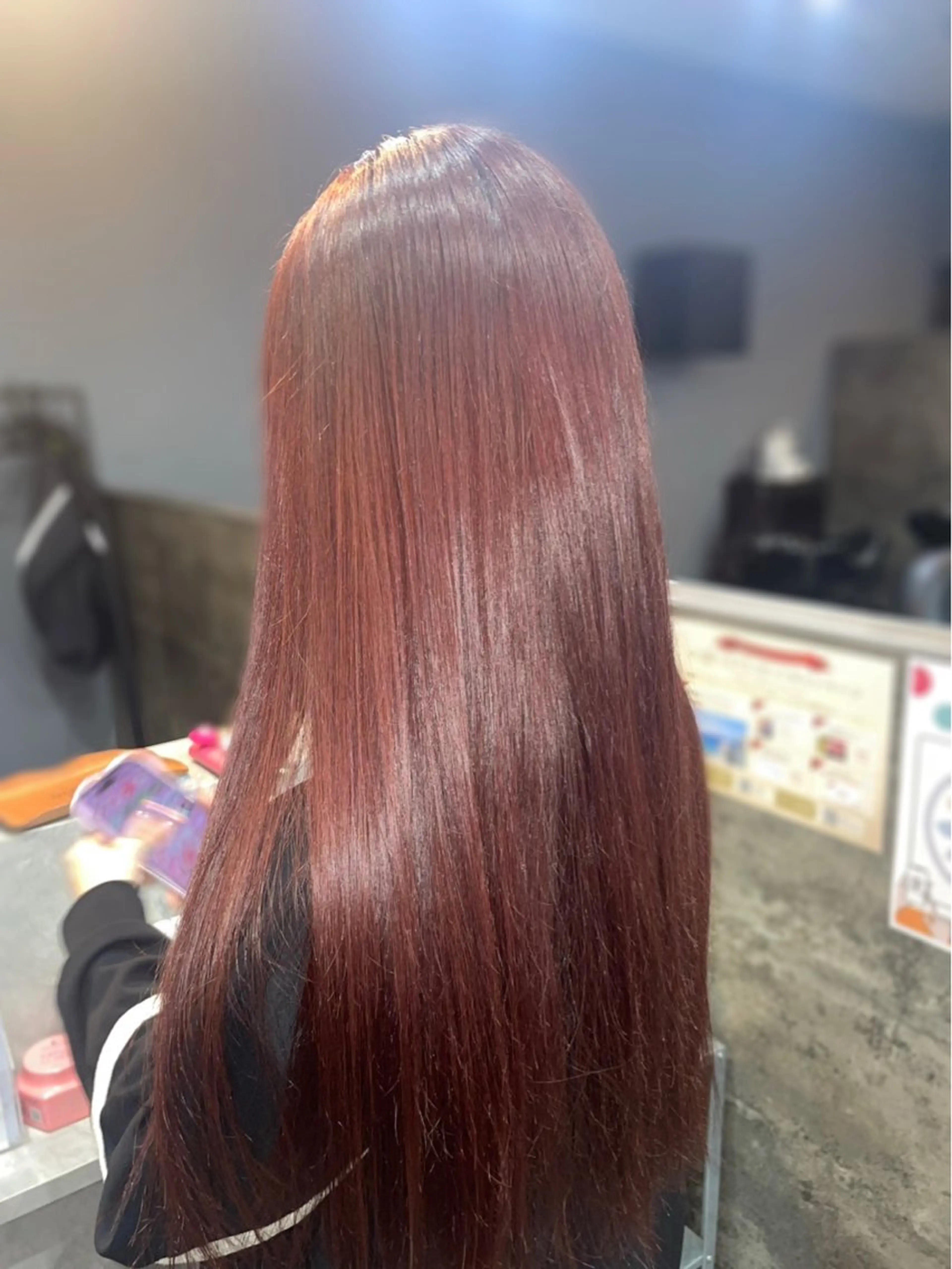 カラー 岡山 乃愛のヘアスタイル