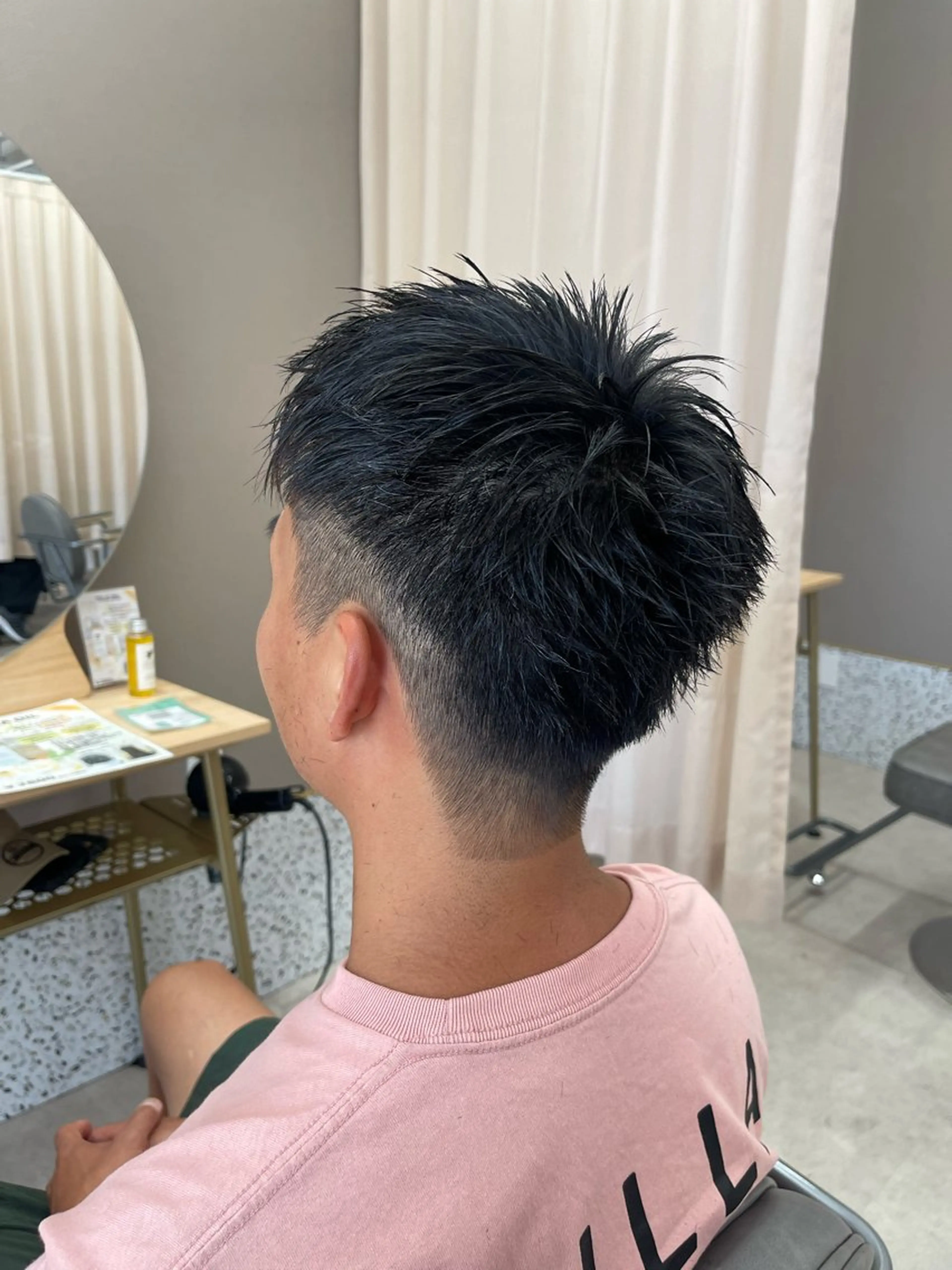 メンズ カット TELA HAIR 岩槻店所属・✨透明感カラー✨ 🌈ブリーチカラーのヘアスタイル