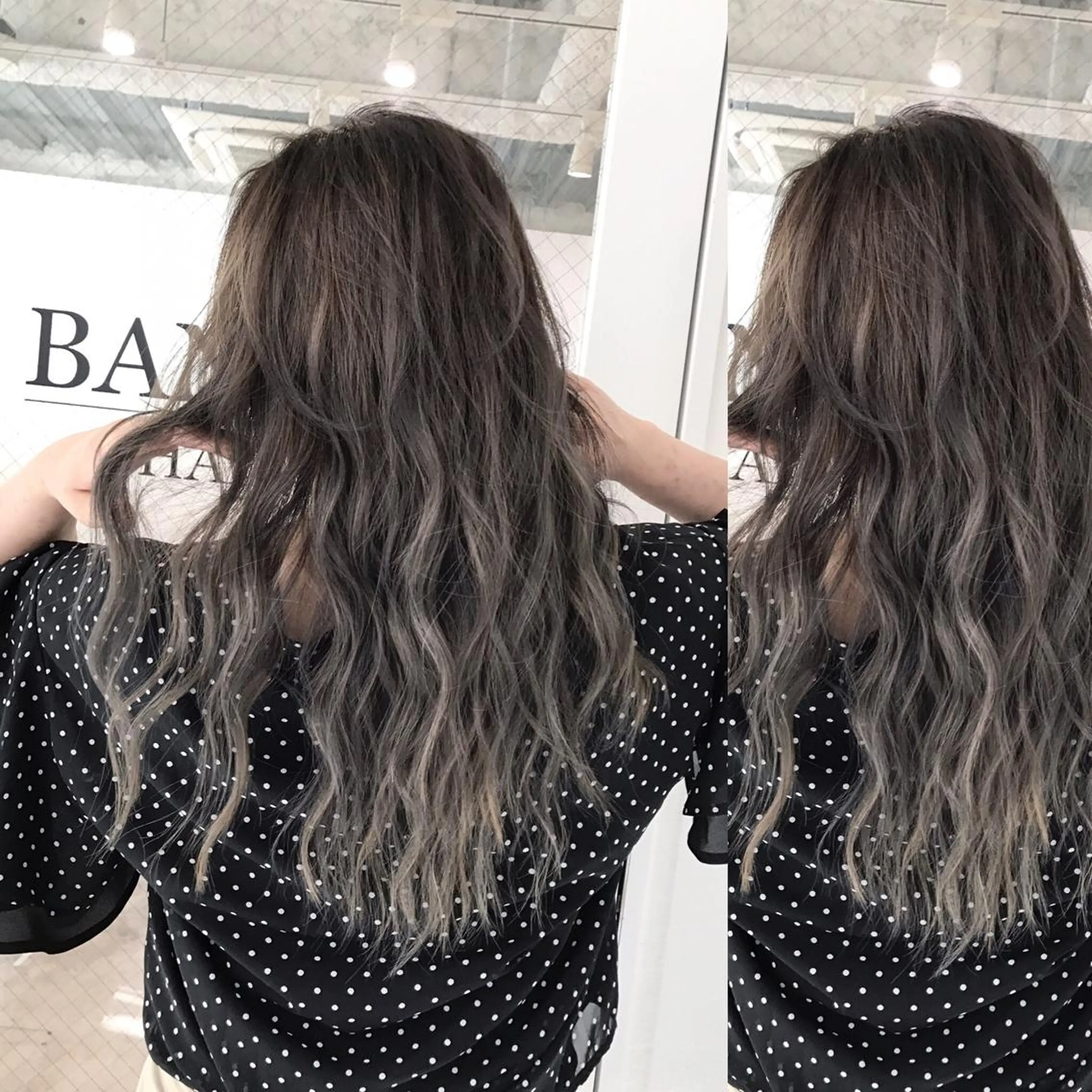 ロング カラー ヘアアレンジ ヘアカラー トリートメント BANK'S hair所属・💐ケラチン 髪質改善寺坂雄飛💐のヘアスタイル