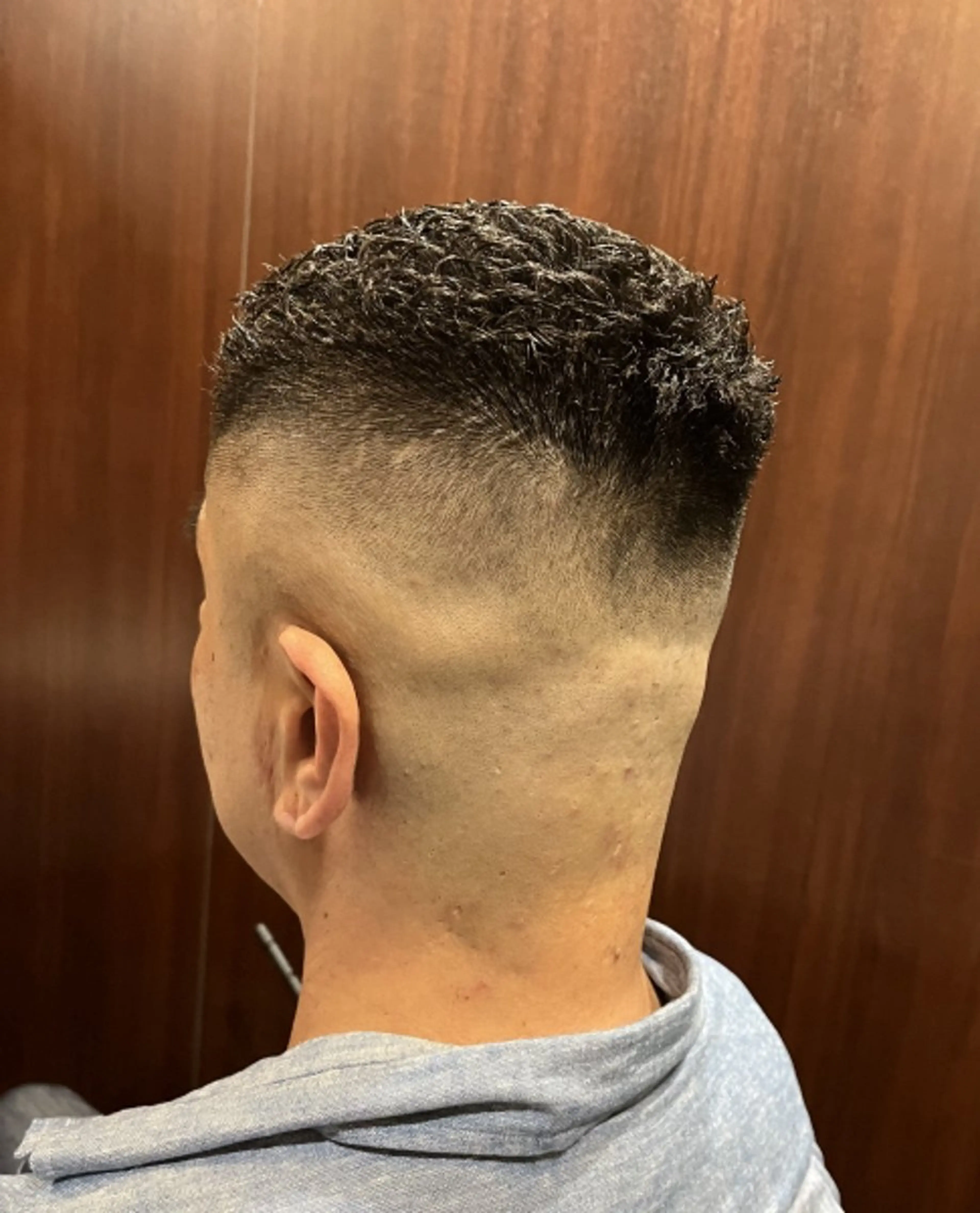 ショート CuMARi所属・予約の95%パーマ 🌈men's専門店のヘアスタイル