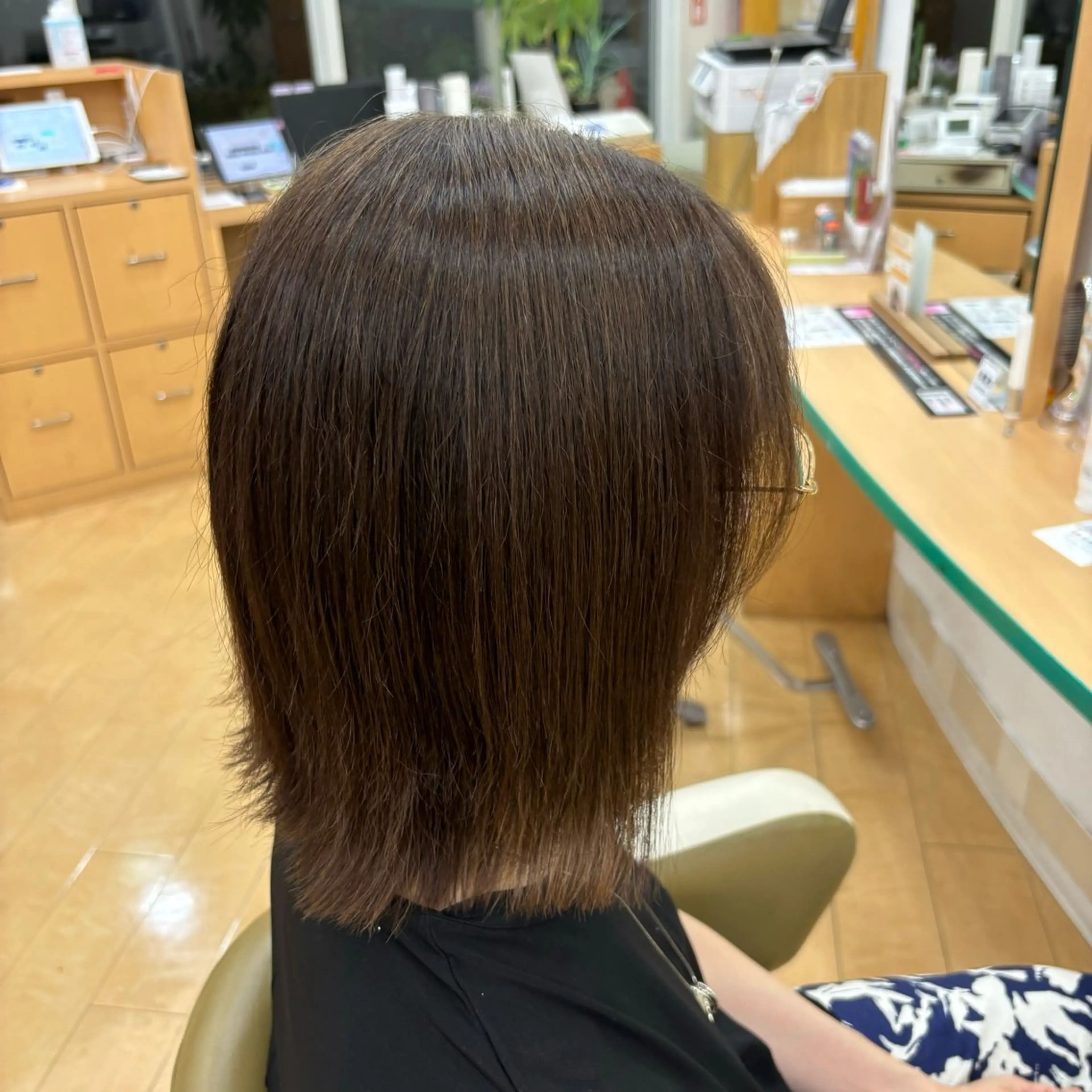 ミディアム カラー 🎀🤍芦澤 李音🤍🎀のヘアスタイル