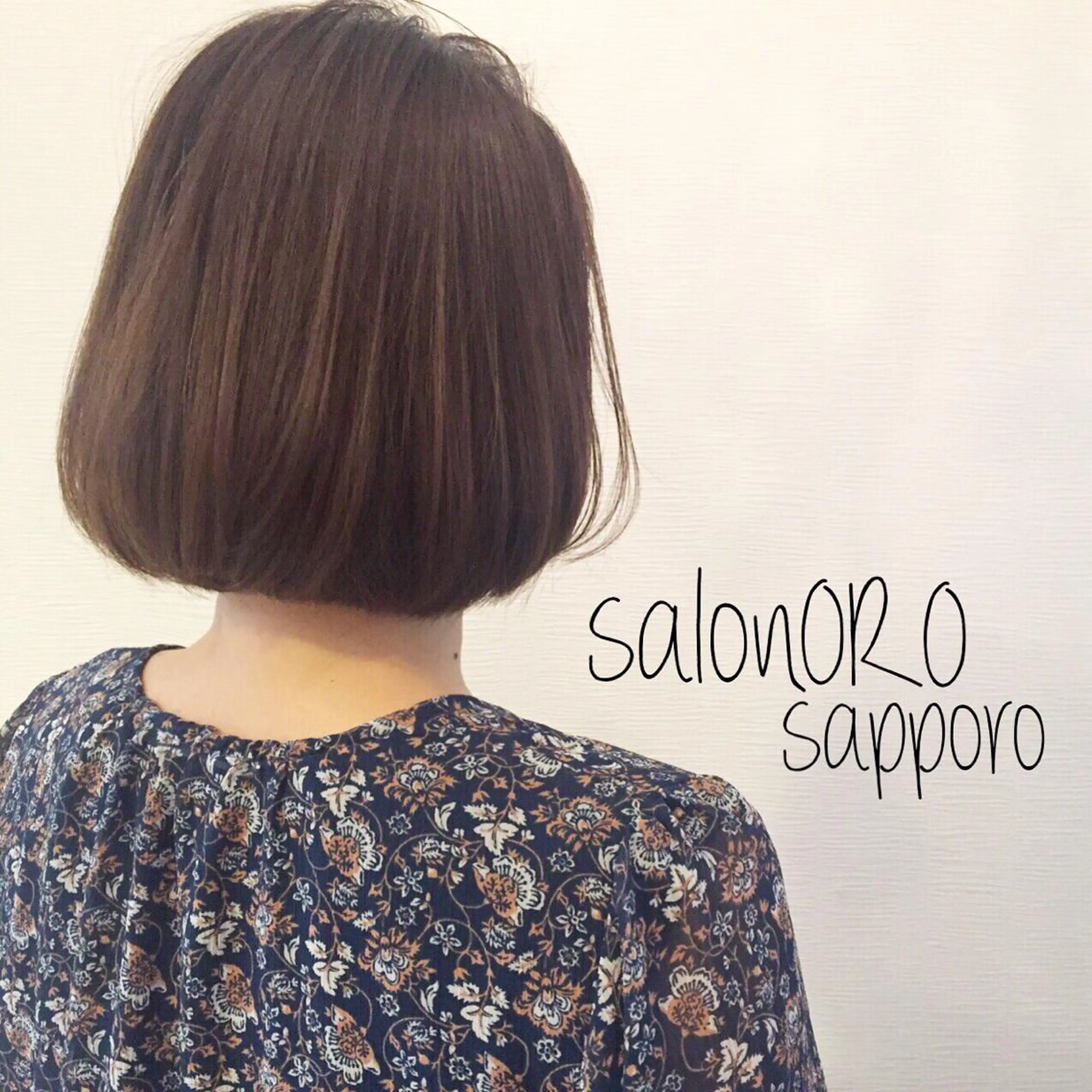 ショート カラー アッシュ ベージュカラー グラデーションカラー ボブ toiro by lien hair atelier所属・池田 真由美のヘアスタイル