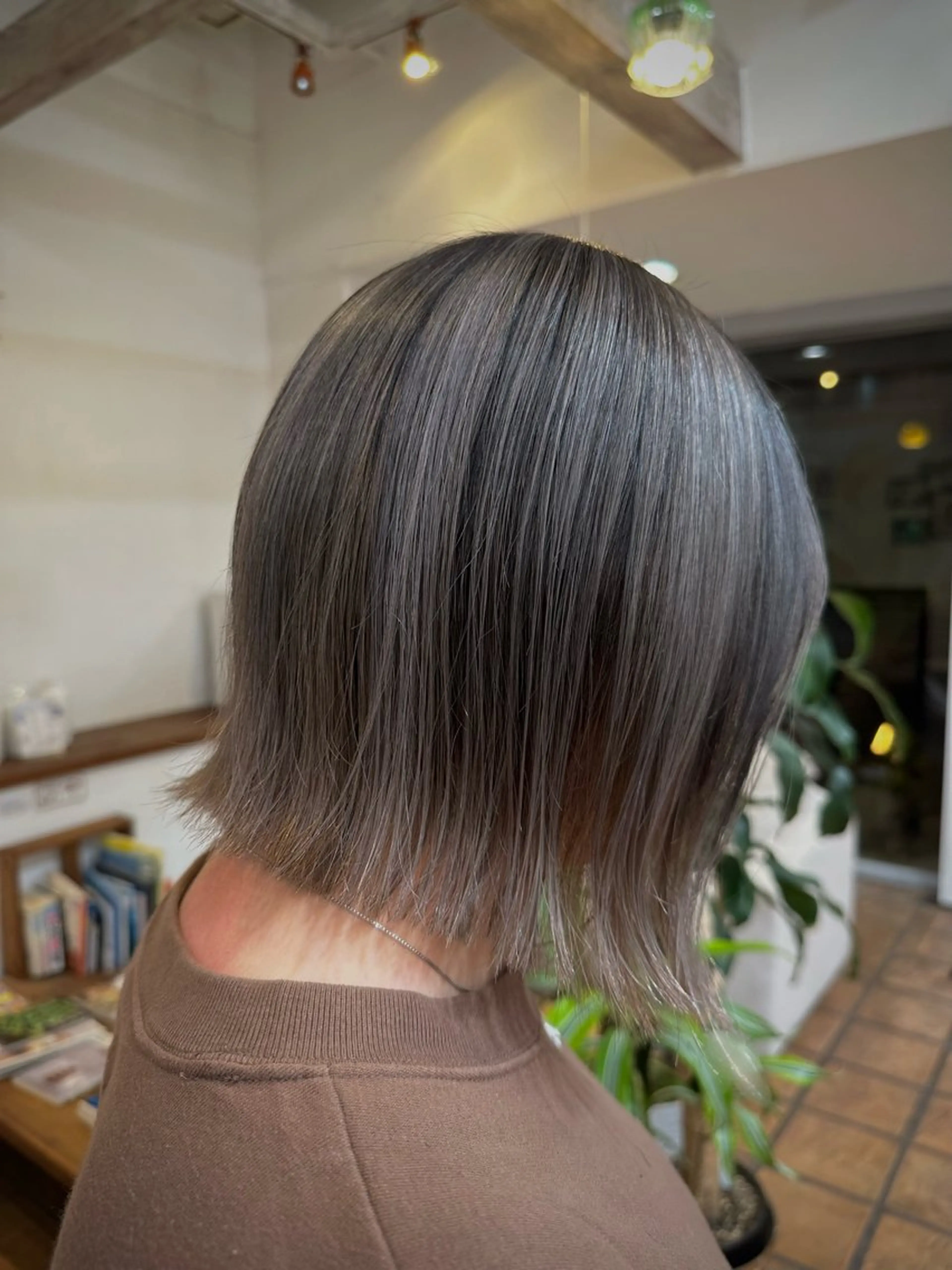 ショート カラー カット ヘアカラー トリートメント KAKERU/ボブ/ ショート/パーマ🌱のヘアスタイル