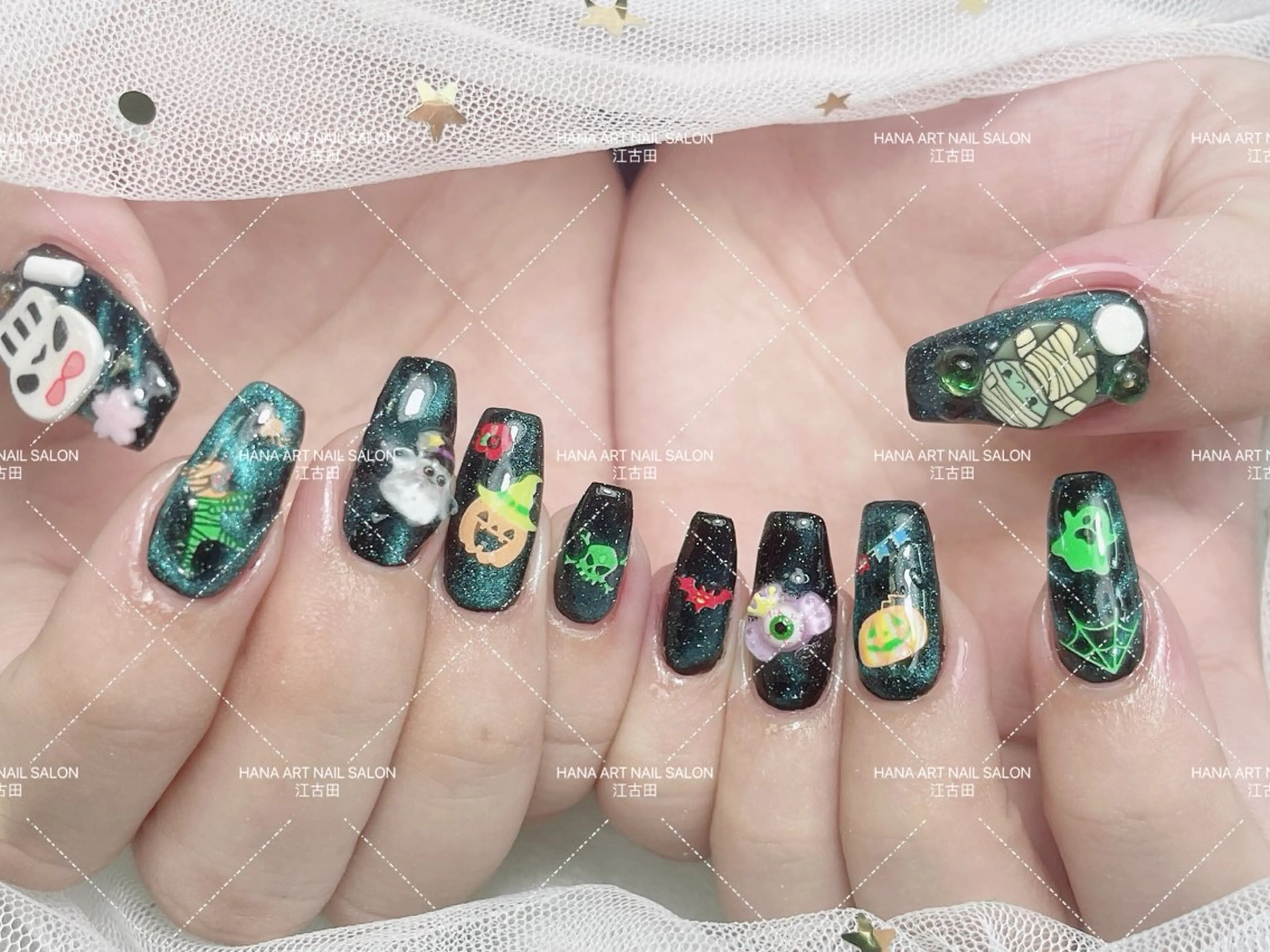ネイル ハンドネイル HANA ART NAIL SALONのネイルデザイン