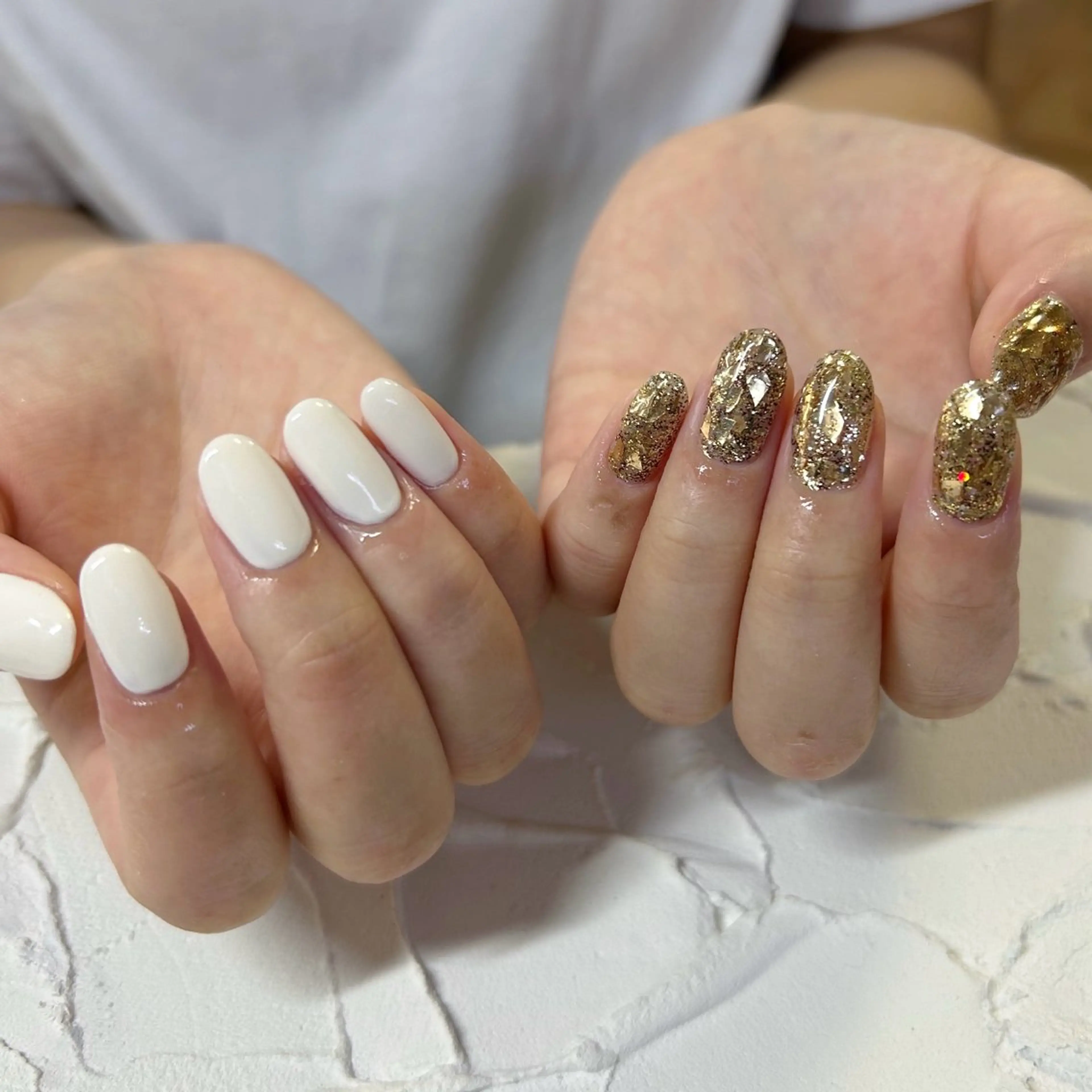 ネイル ホログラムネイル Lofinails ちひろのネイルデザイン
