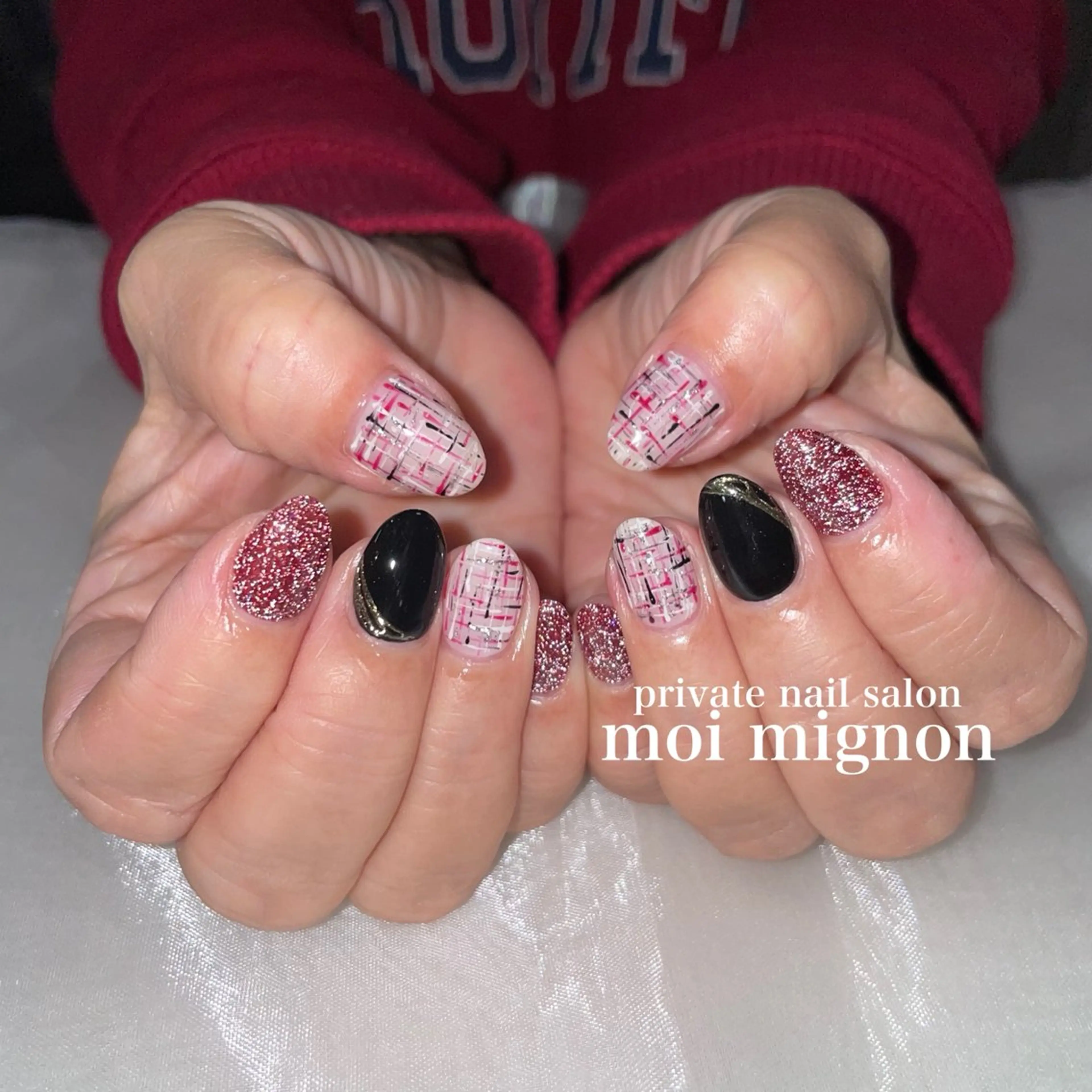 ネイル ミラーネイル ハンドネイル nailist Aki♡のネイルデザイン