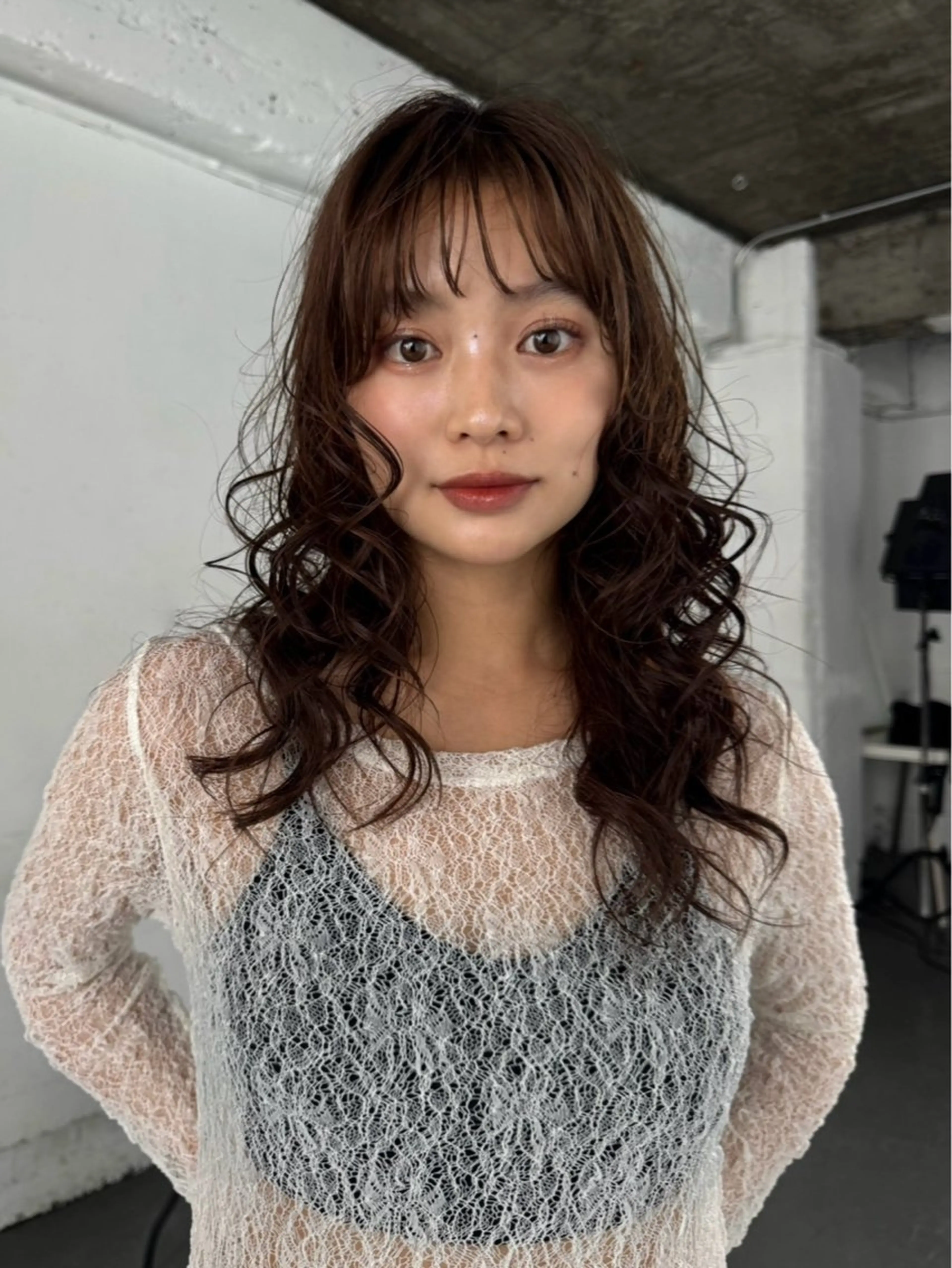 ロング パーマ 飯塚 昇太のヘアスタイル