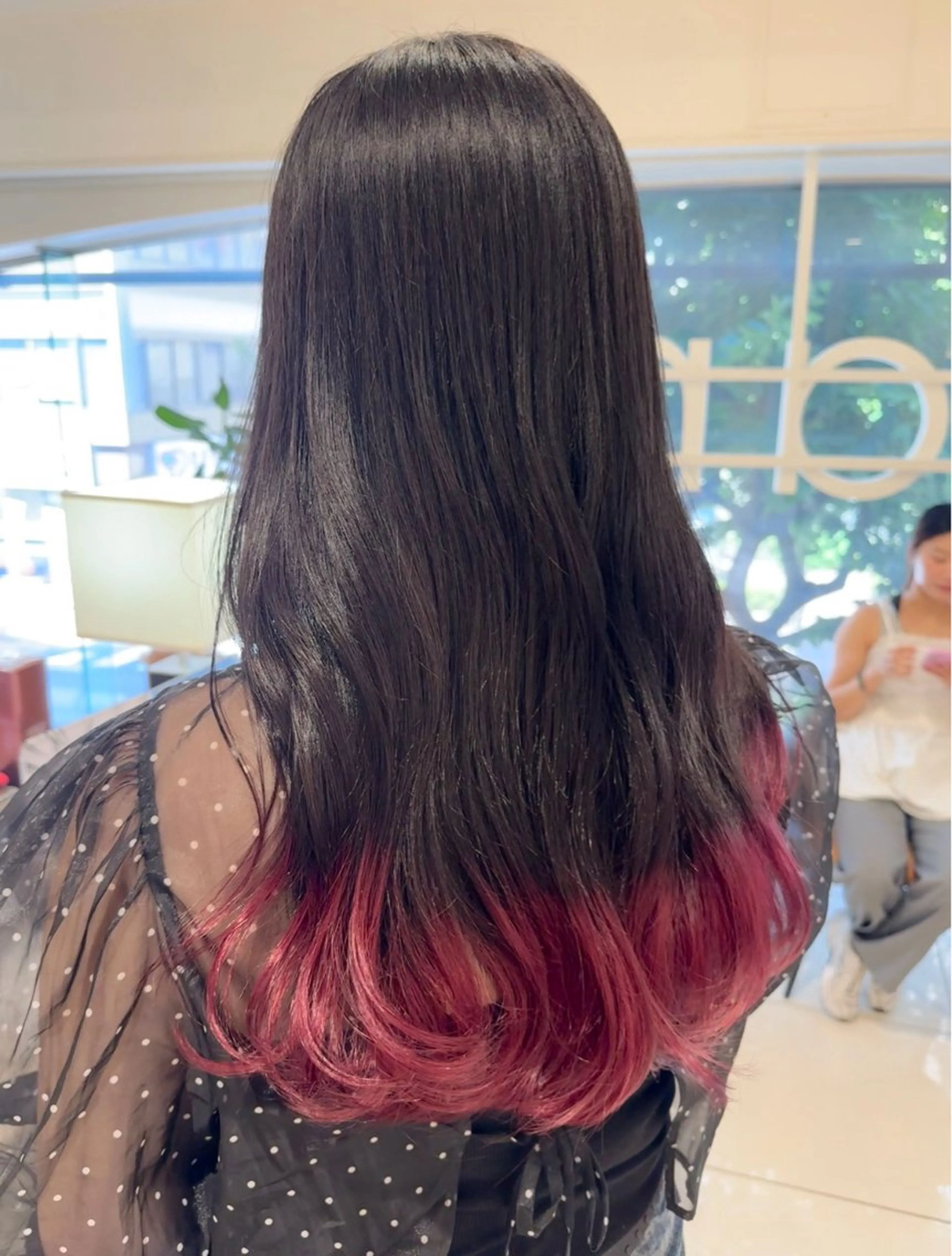 ロング 卒業式のヘアスタイル カット ヘアカラー トリートメント 🌹似合わせカラー/ 酸性縮毛🌹野本麗奈のヘアスタイル