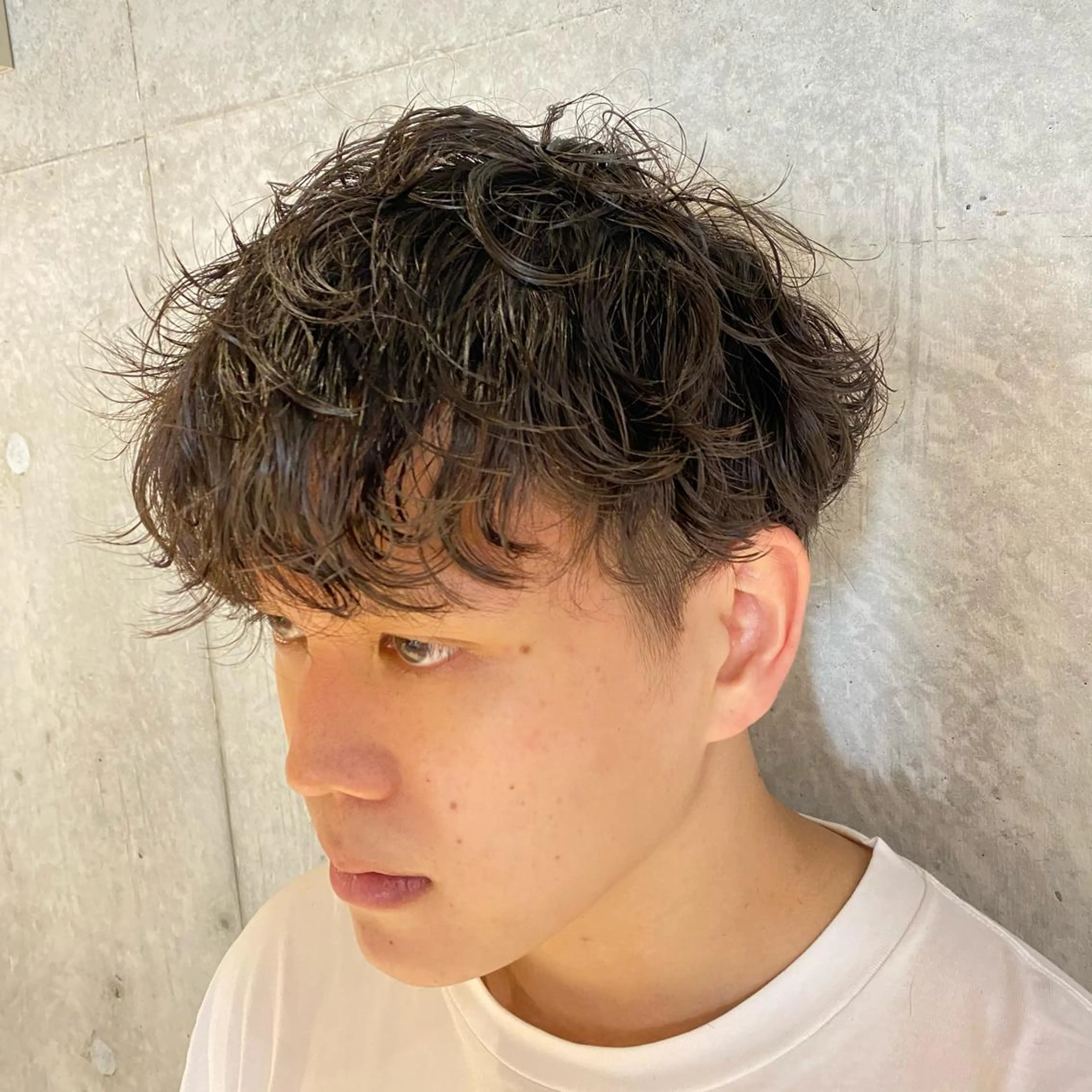 メンズ マッシュ メンズパーマ カット SALOWIN 原宿ILSalice所属・ナチュラル特化 低価格/ＪＯのヘアスタイル