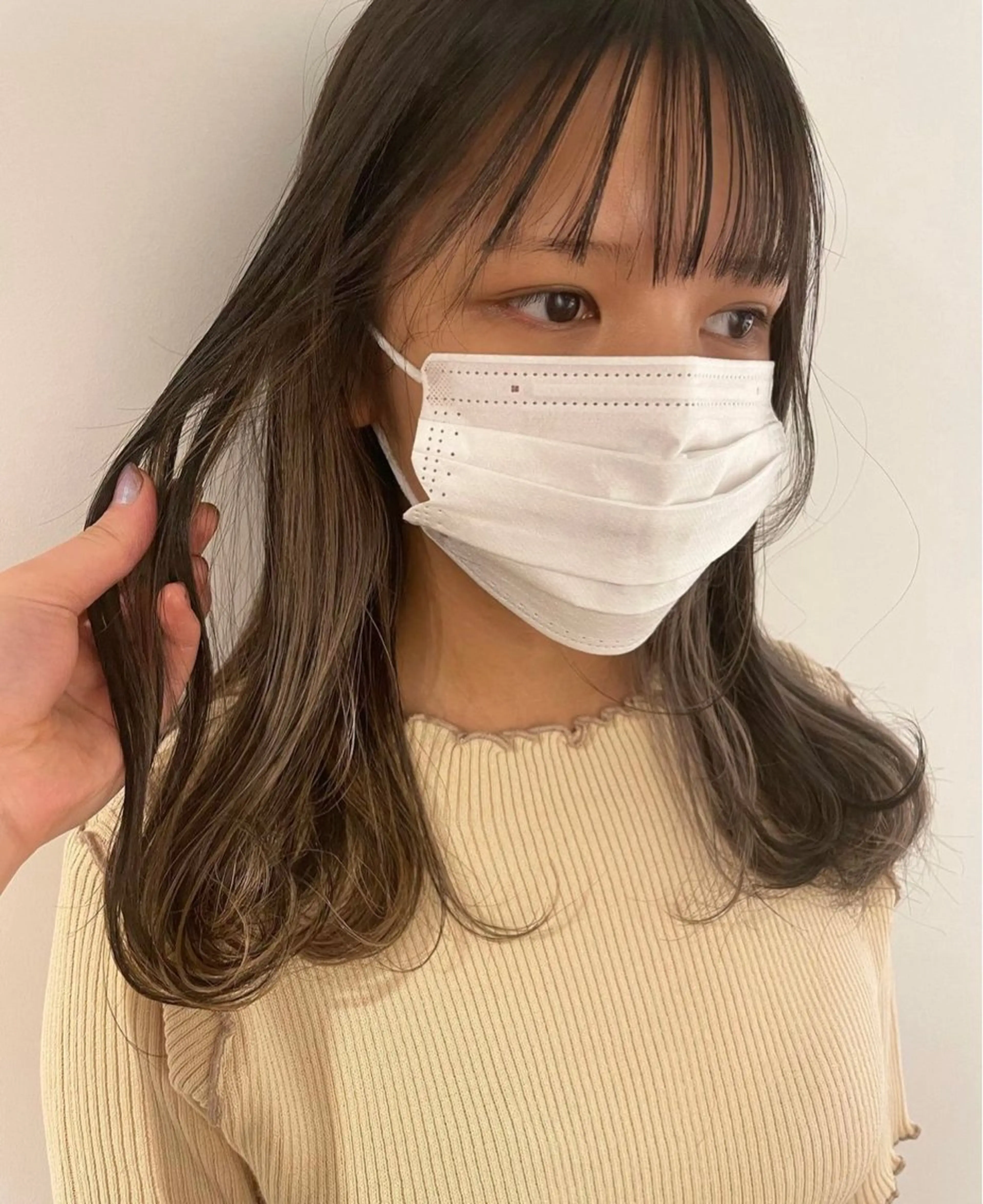 ロング カラー Ata.所属・kubo nozomiのヘアスタイル