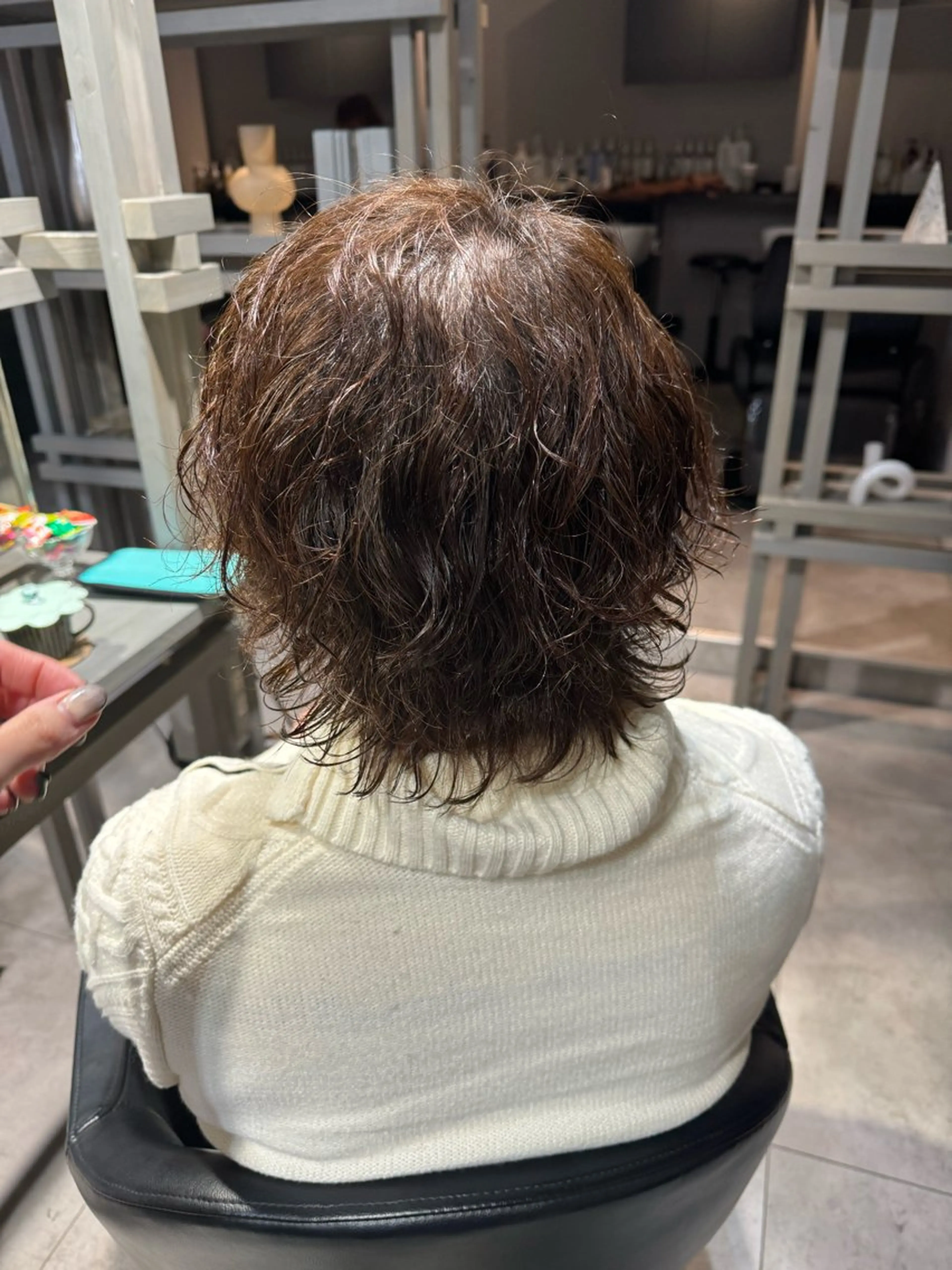 ミディアム パーマ メンズ ミディアムパーマ メンズパーマ スパイラルパーマ カット パーマ トリートメント Dxxxx III所属・女性目線の大人 メンズ*Ayakaのヘアスタイル