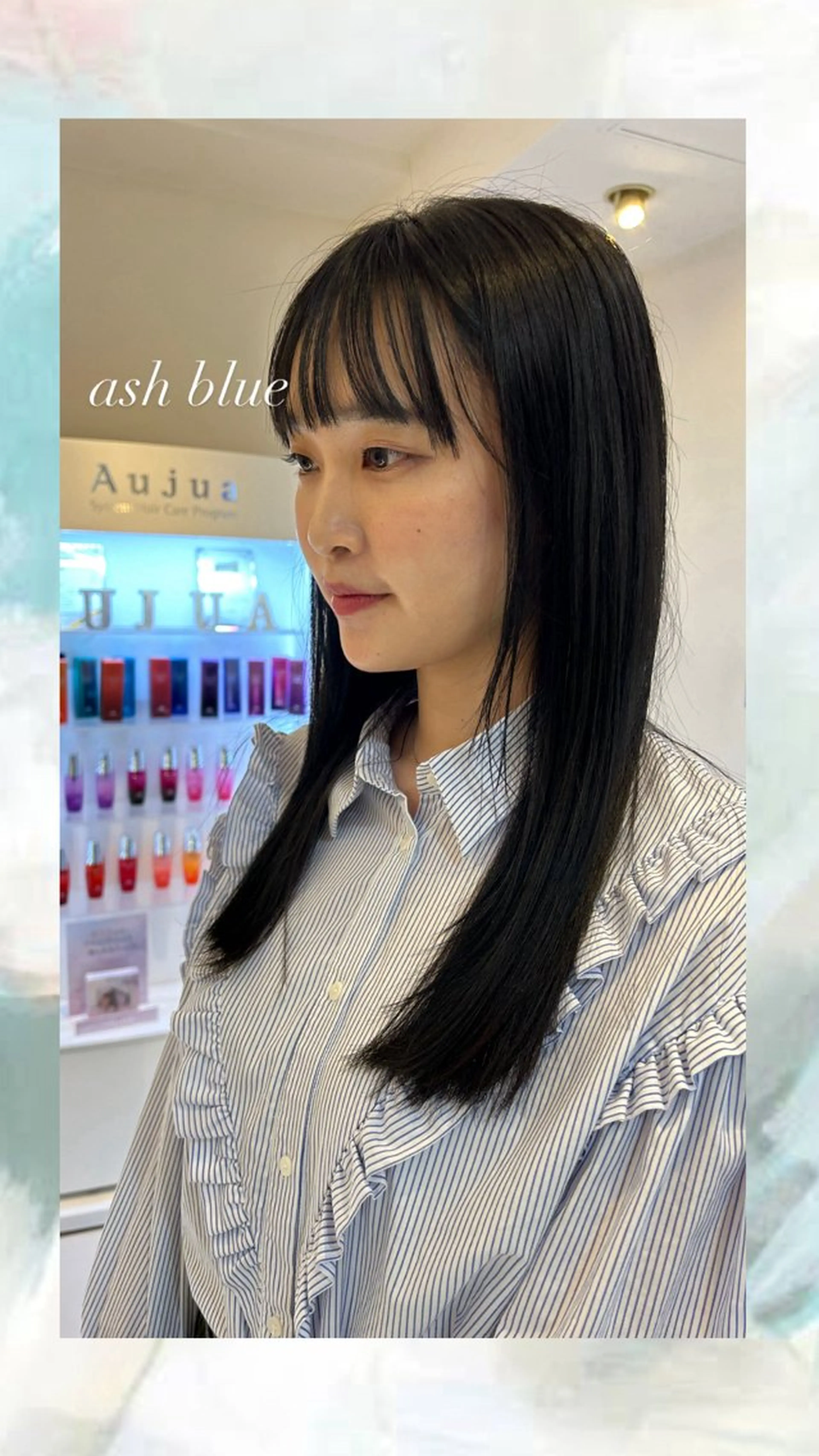 ロング カラー カット トリートメント ヘッドスパ BiBi 松田歩 吉祥寺/カットのヘアスタイル