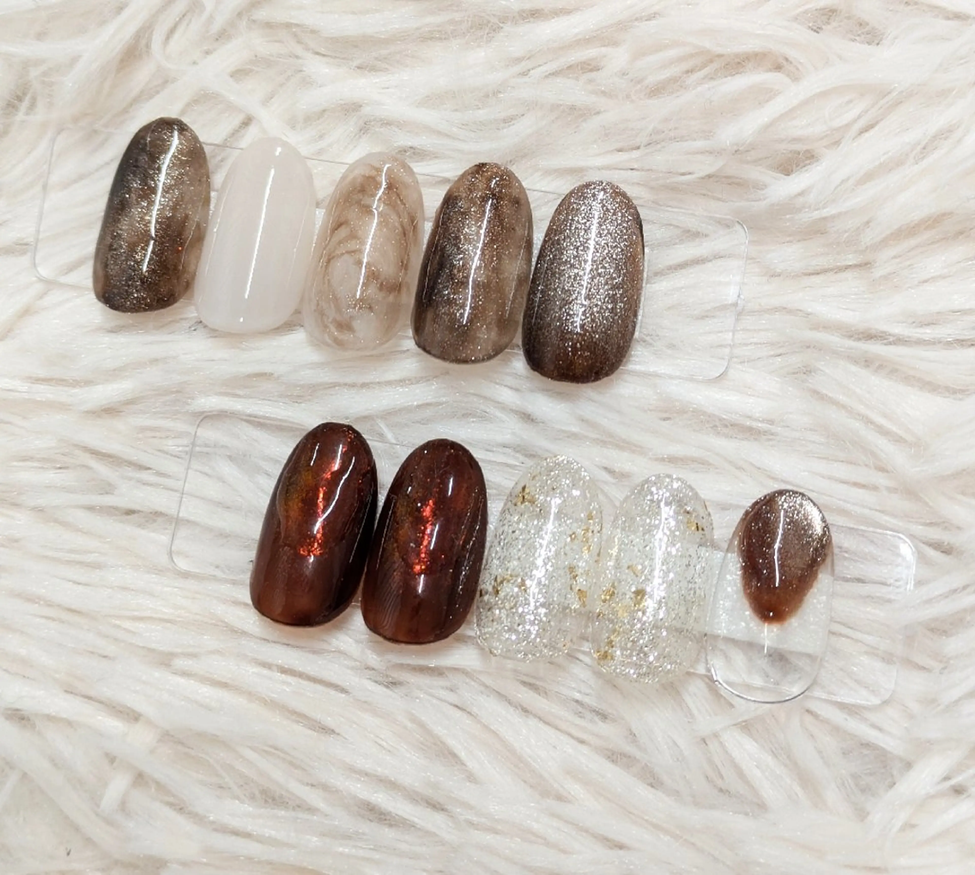 ネイル ニュアンスネイル 會田 瑠衣のネイルデザイン