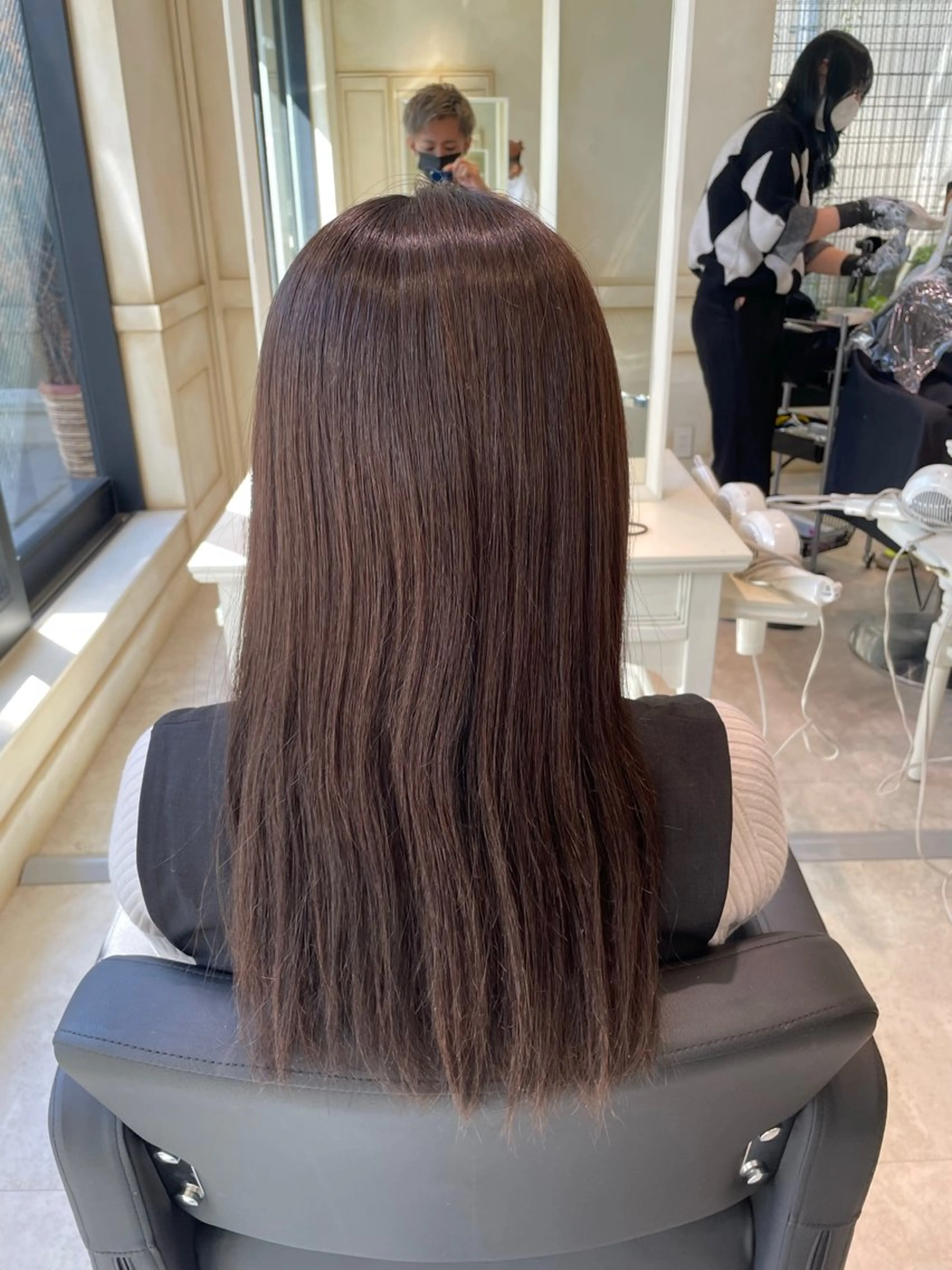 ロング 縮毛矯正 FBeauty表参道本店所属・仲尾 翔也のヘアスタイル