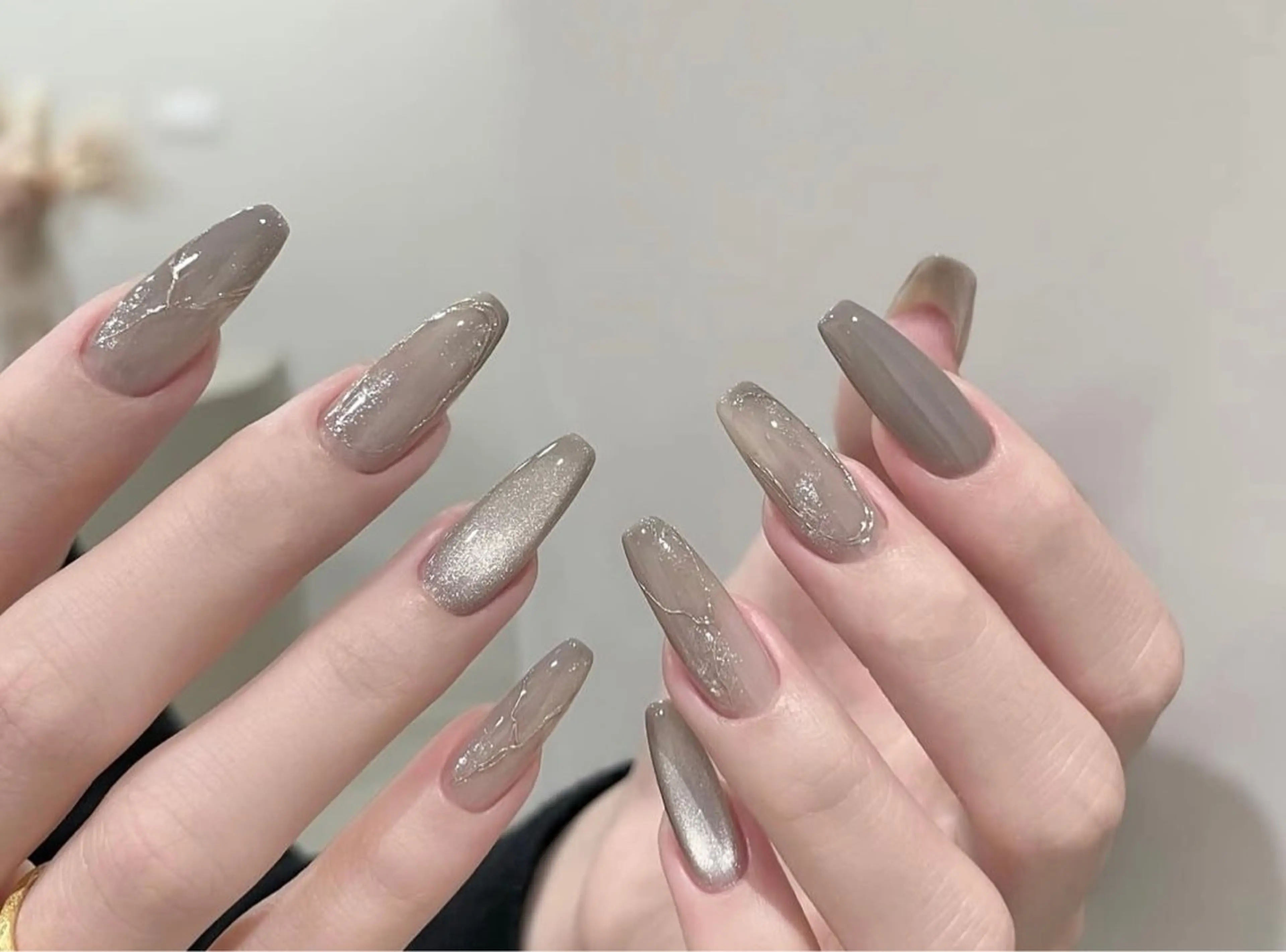ネイル 長さ出し ネイルチップ ハンドネイル MI NAILS所属・MI NAILSのネイルデザイン
