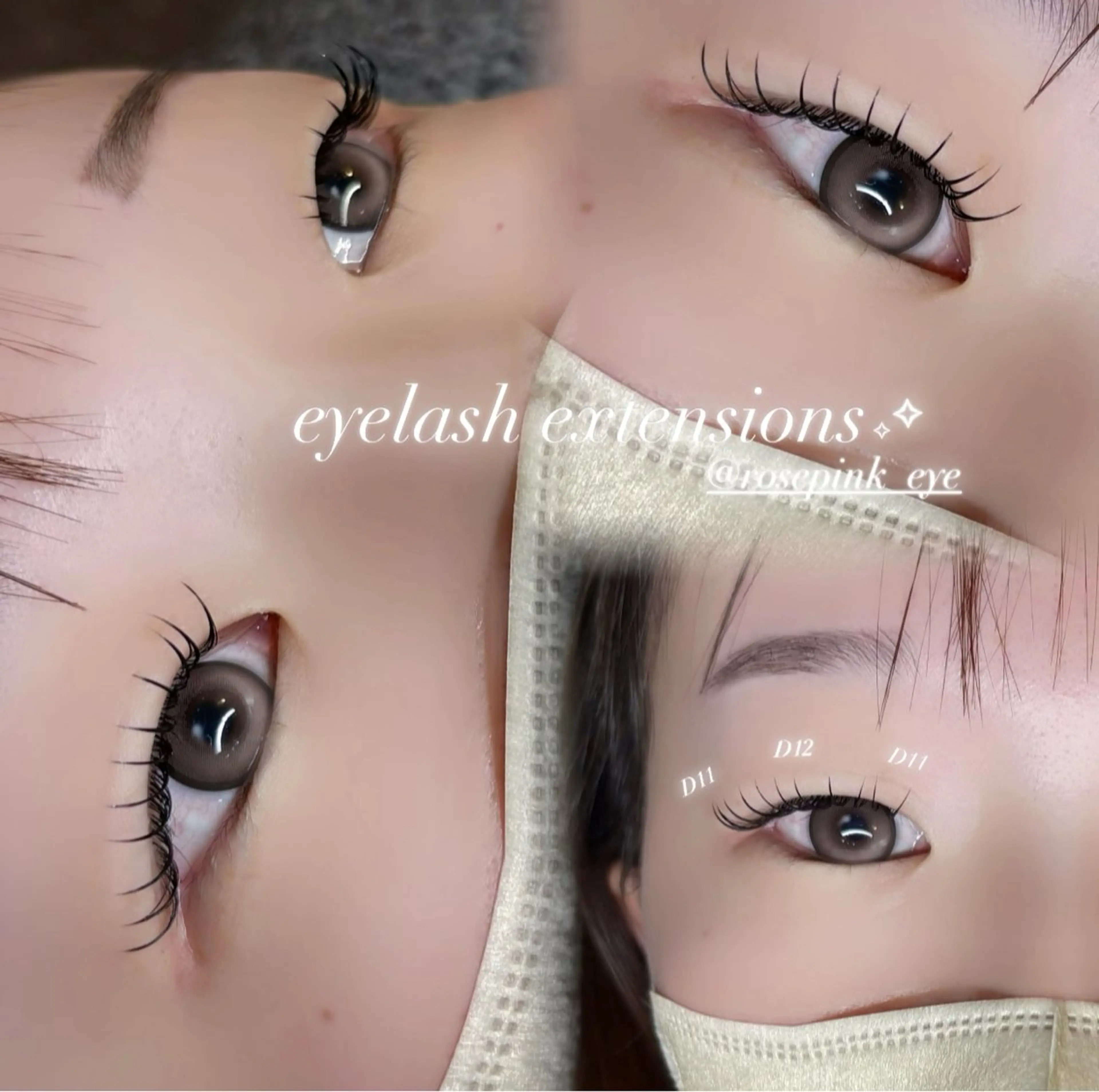 マツエク・マツパ マツエク rose pink所属・rose pink MIYUのマツエク・マツパデザイン