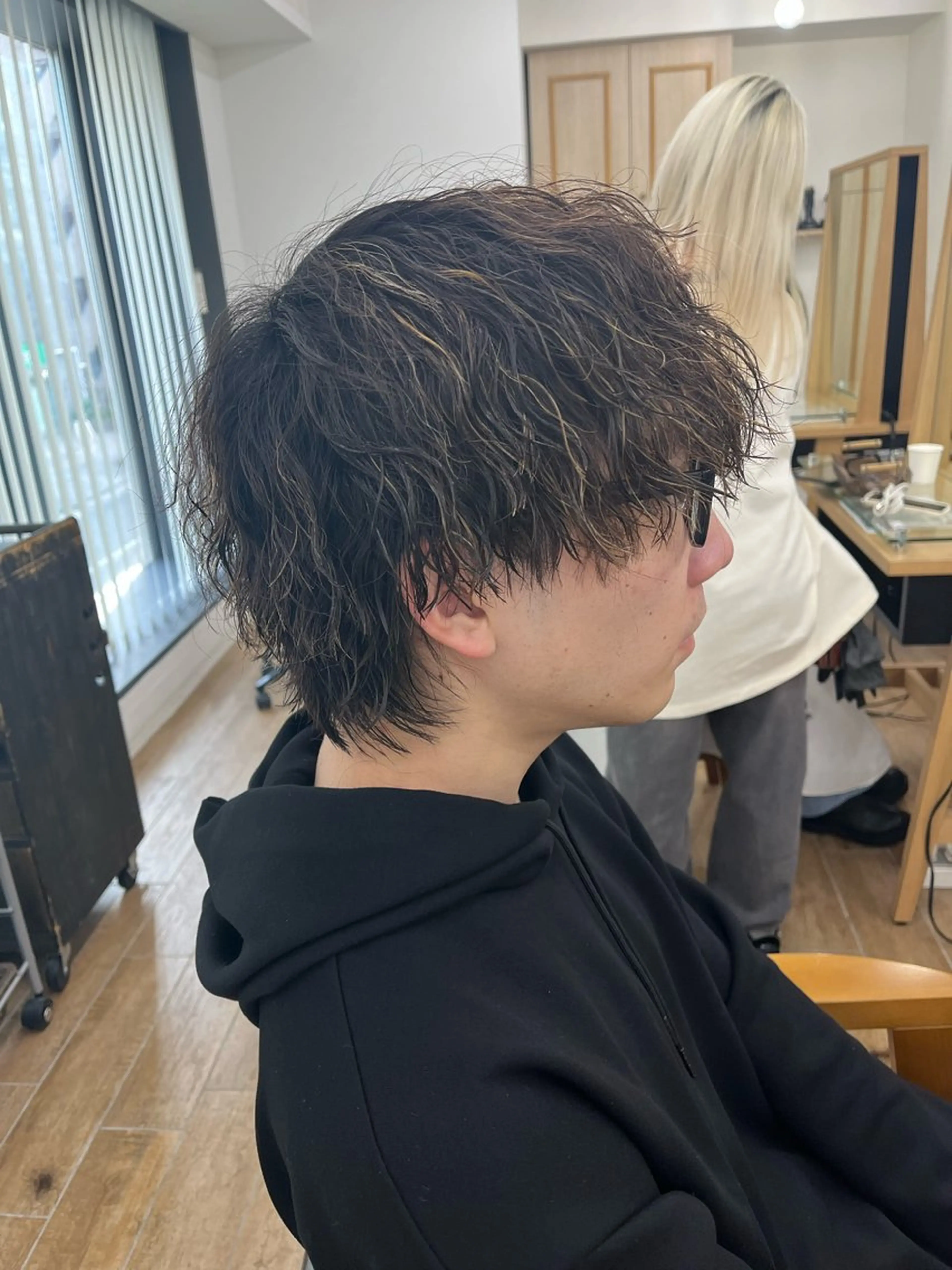 パーマ メンズ ✨メンズパーマ特化 アリサ✨のマツエク・マツパデザイン