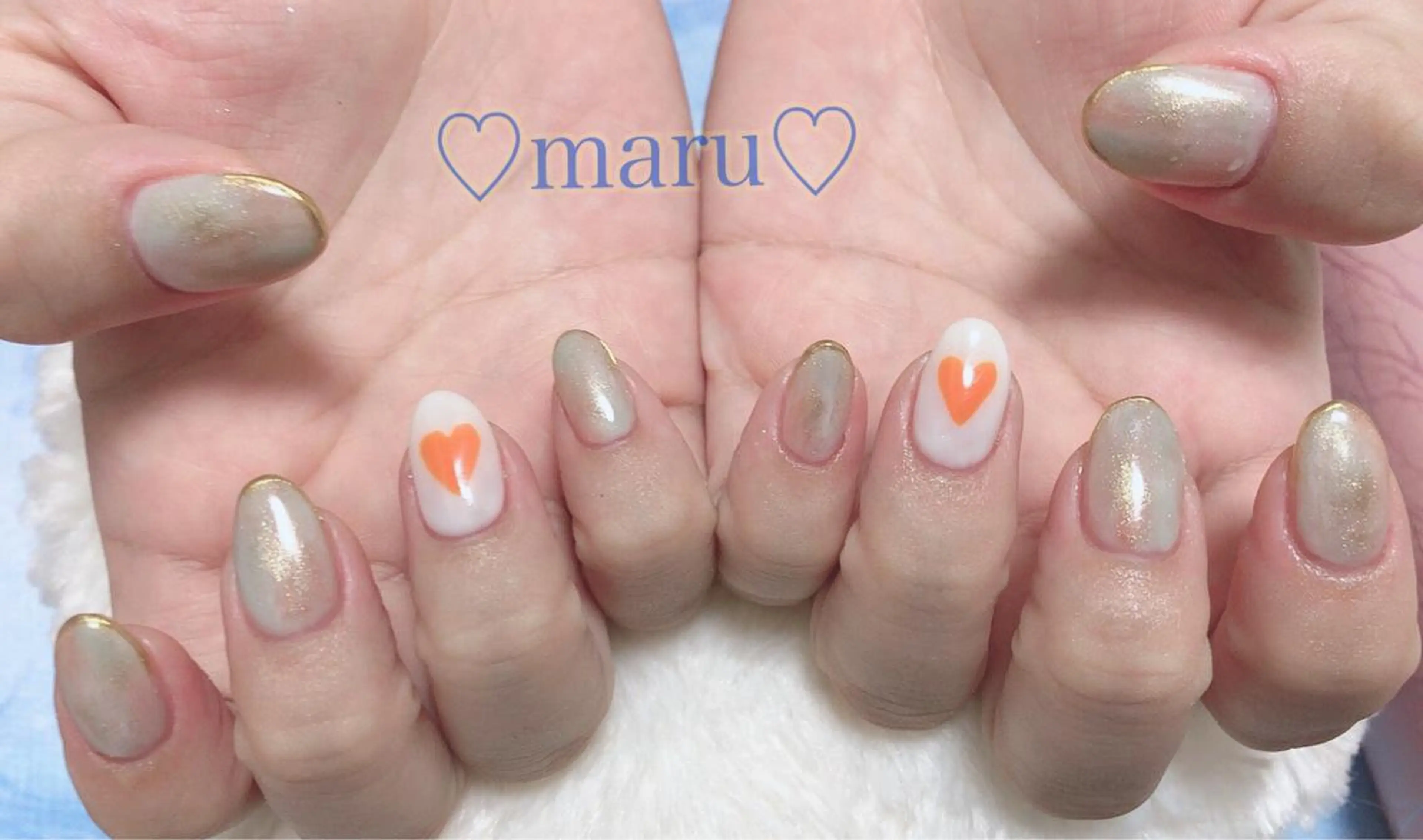 ネイル ハンドネイル フットネイル まるみ♡8/25- 31お休み🙇‍♀️のネイルデザイン