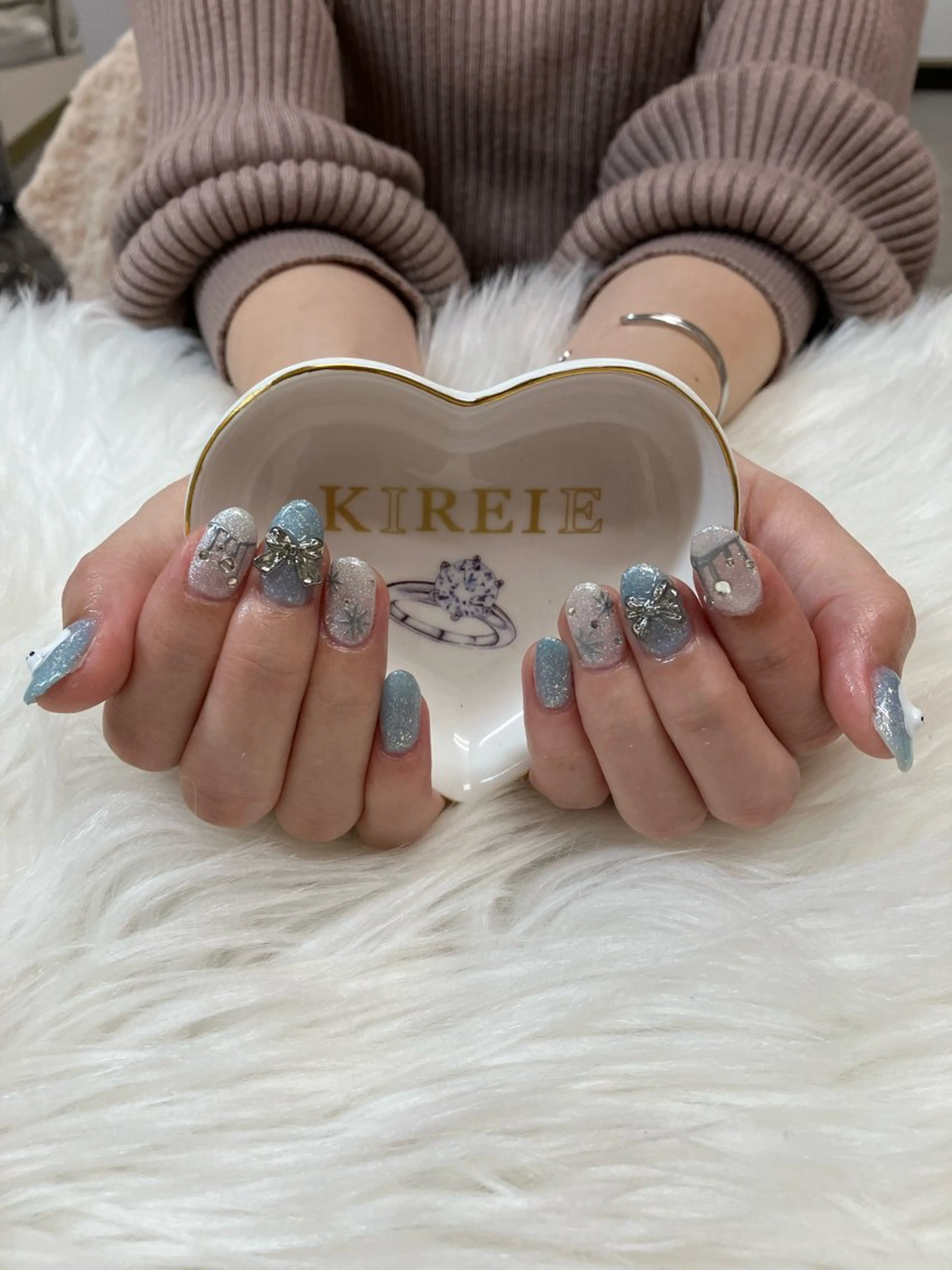 ネイル アートネイル 冬ネイル クリスマス BETTISH SERIのネイルデザイン