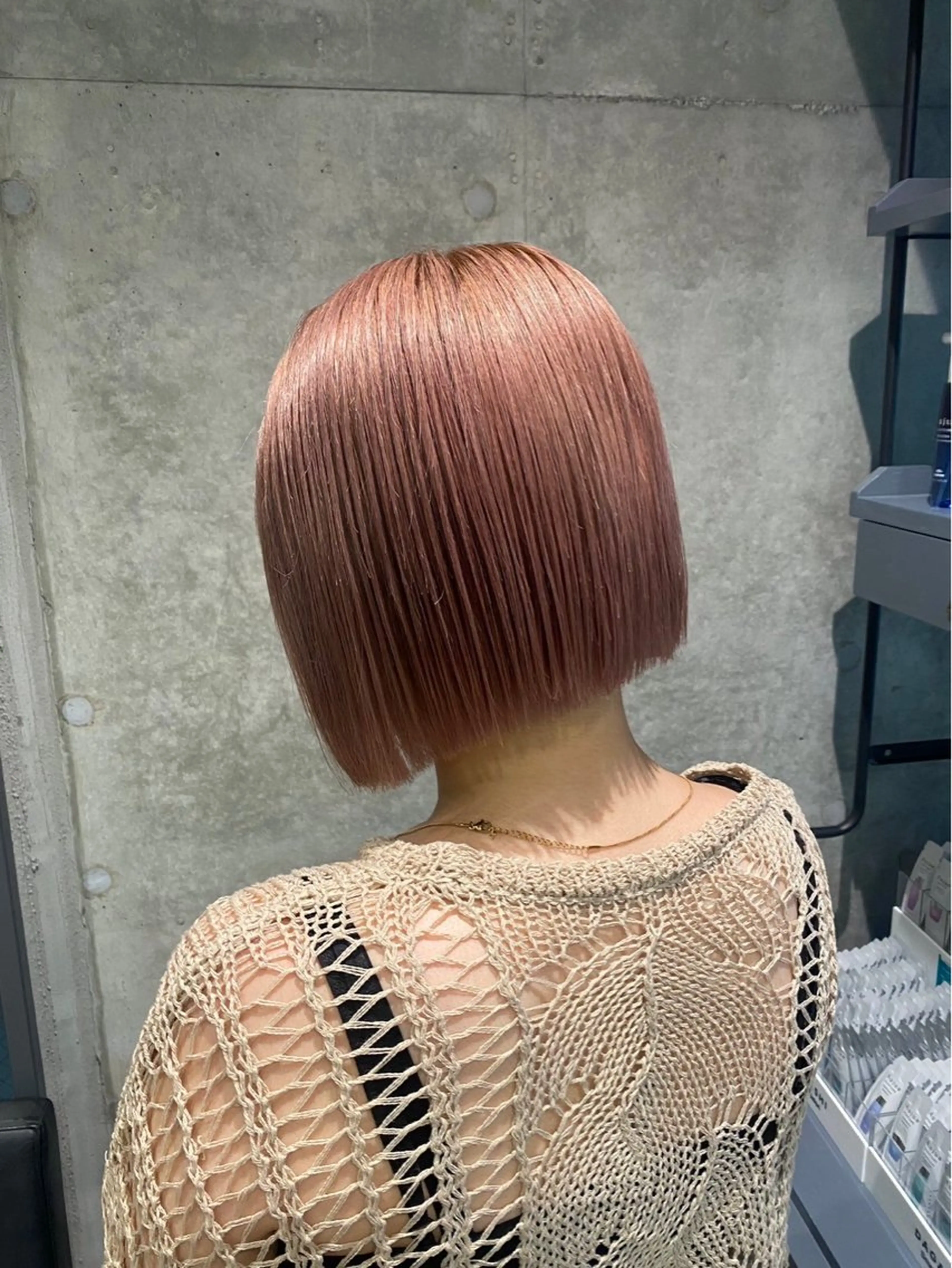 ボブカットの写真