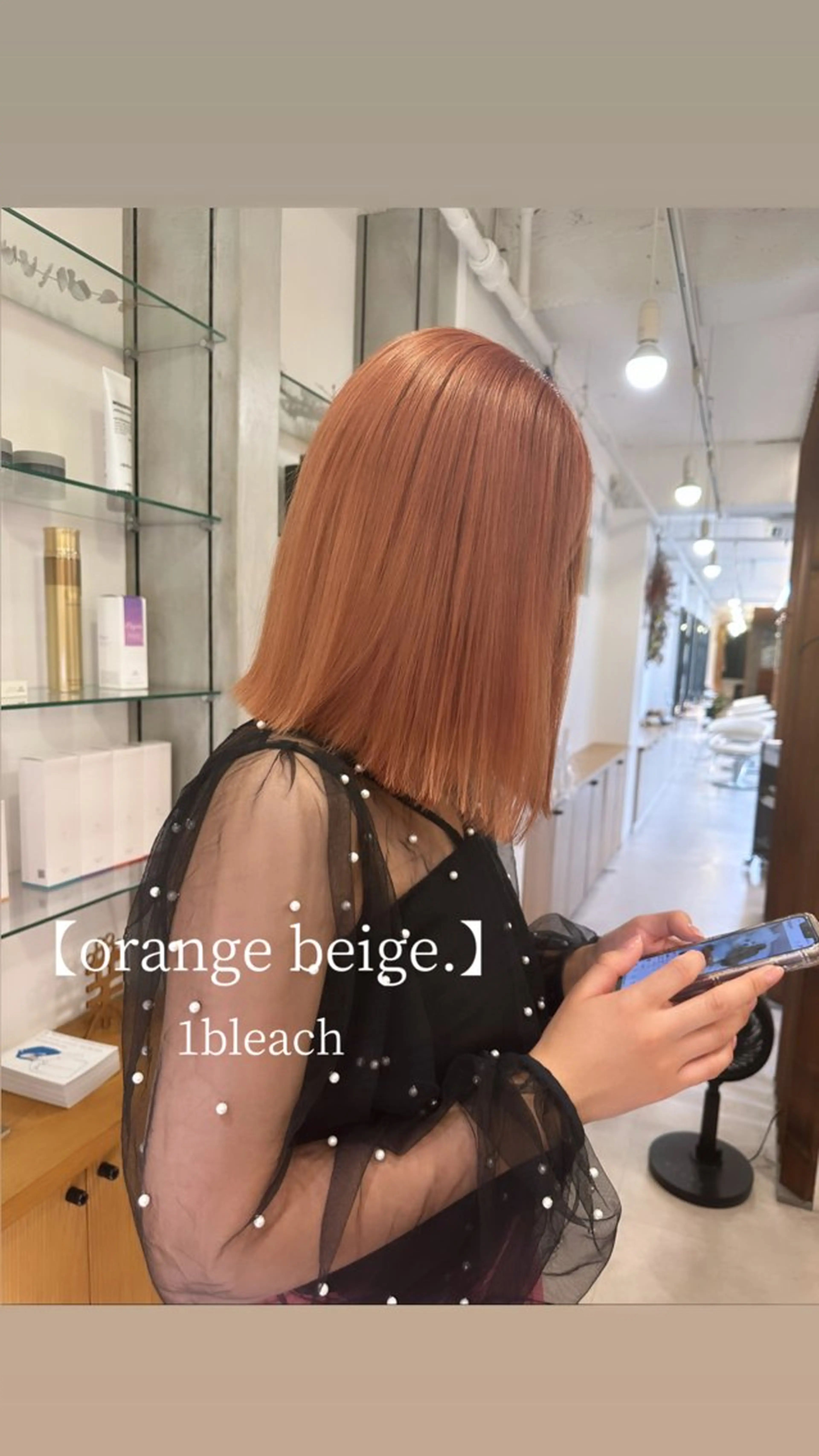 カラー カット ヘアカラー リンダ所属・ベージュ/ボブ /縮毛矯正/スズキのヘアスタイル