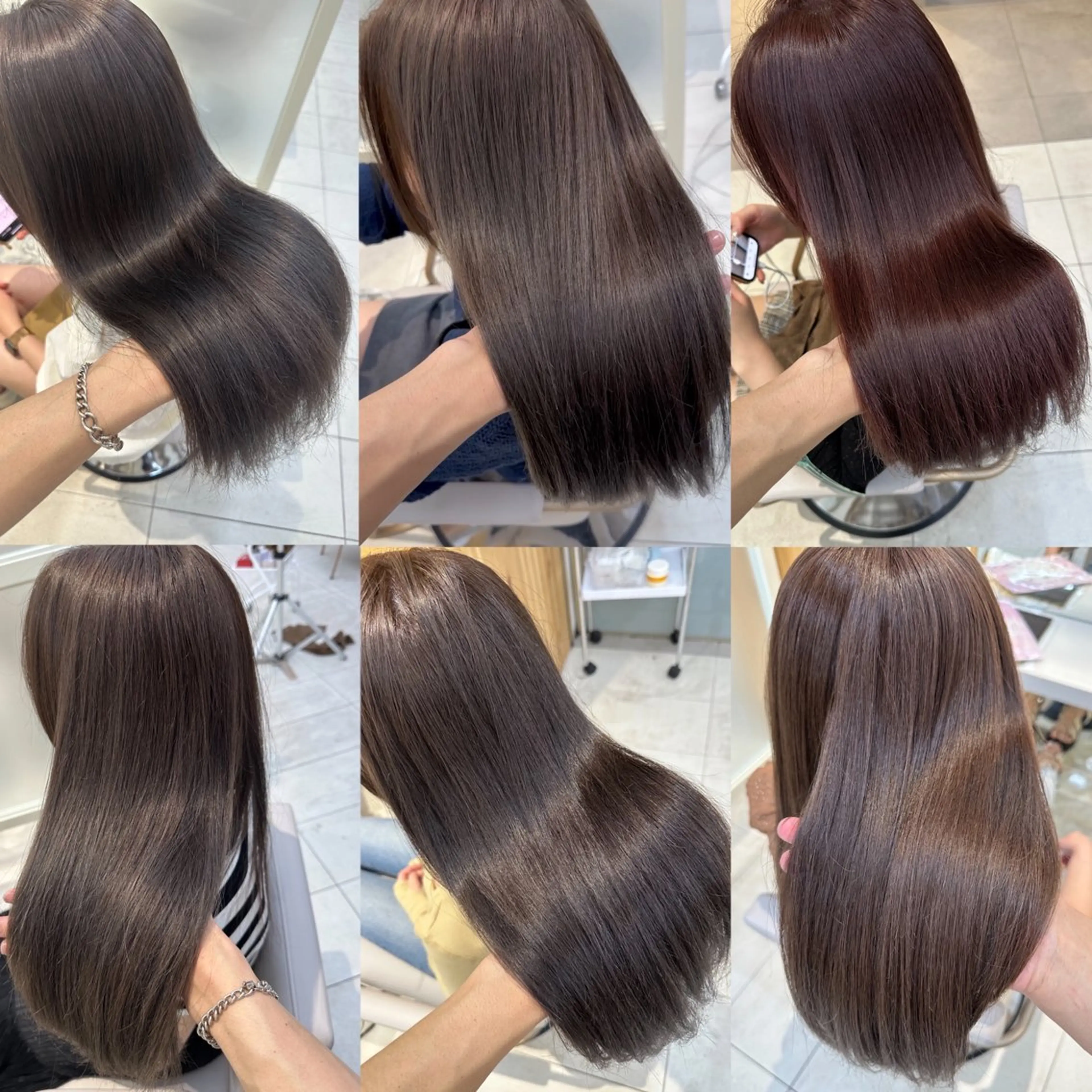 ロング oto🎀×美髪× シースルー前髪🤍のヘアスタイル