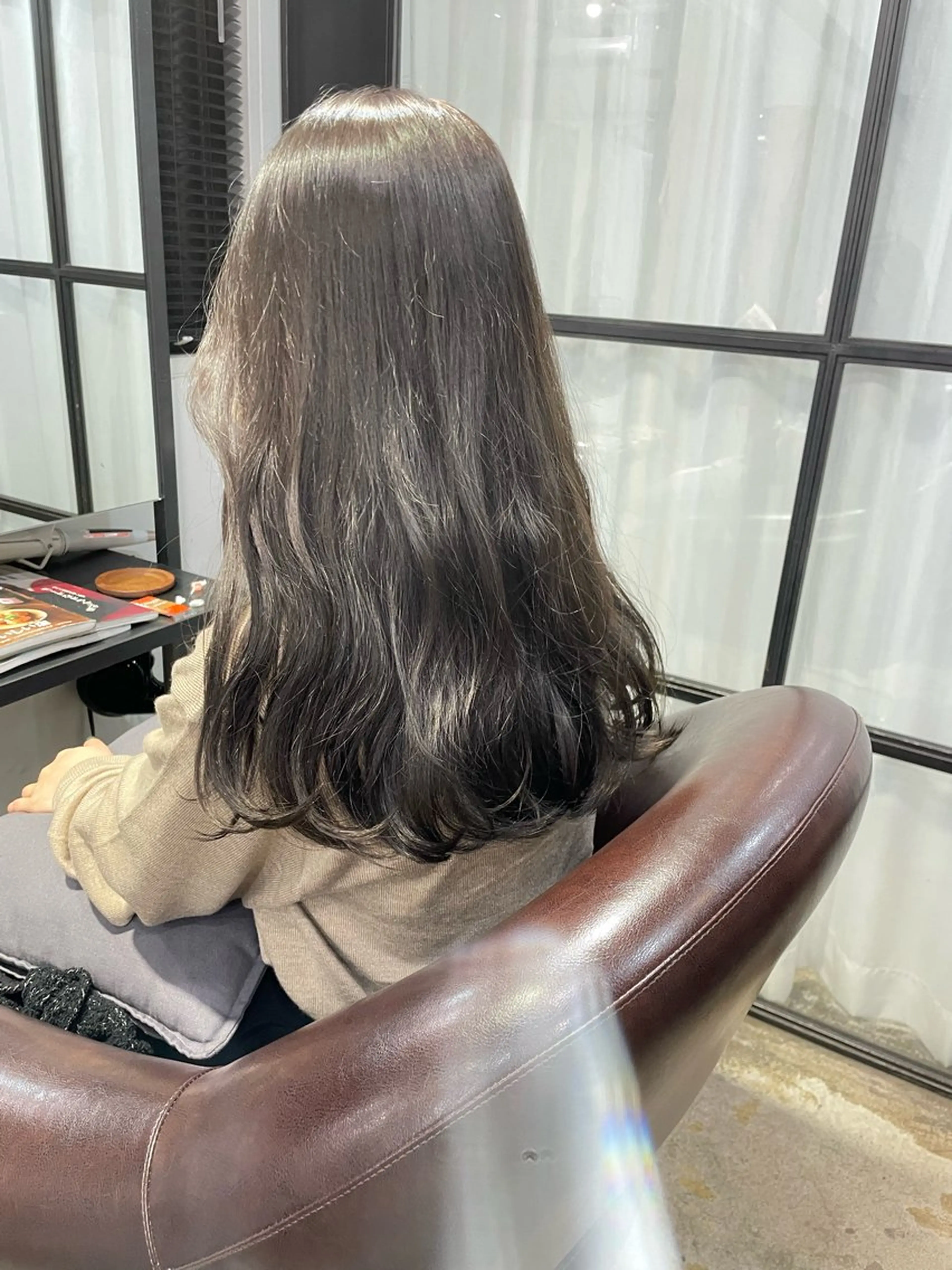 ロング カラー astar所属・kotono🪿 透明感カラーのヘアスタイル