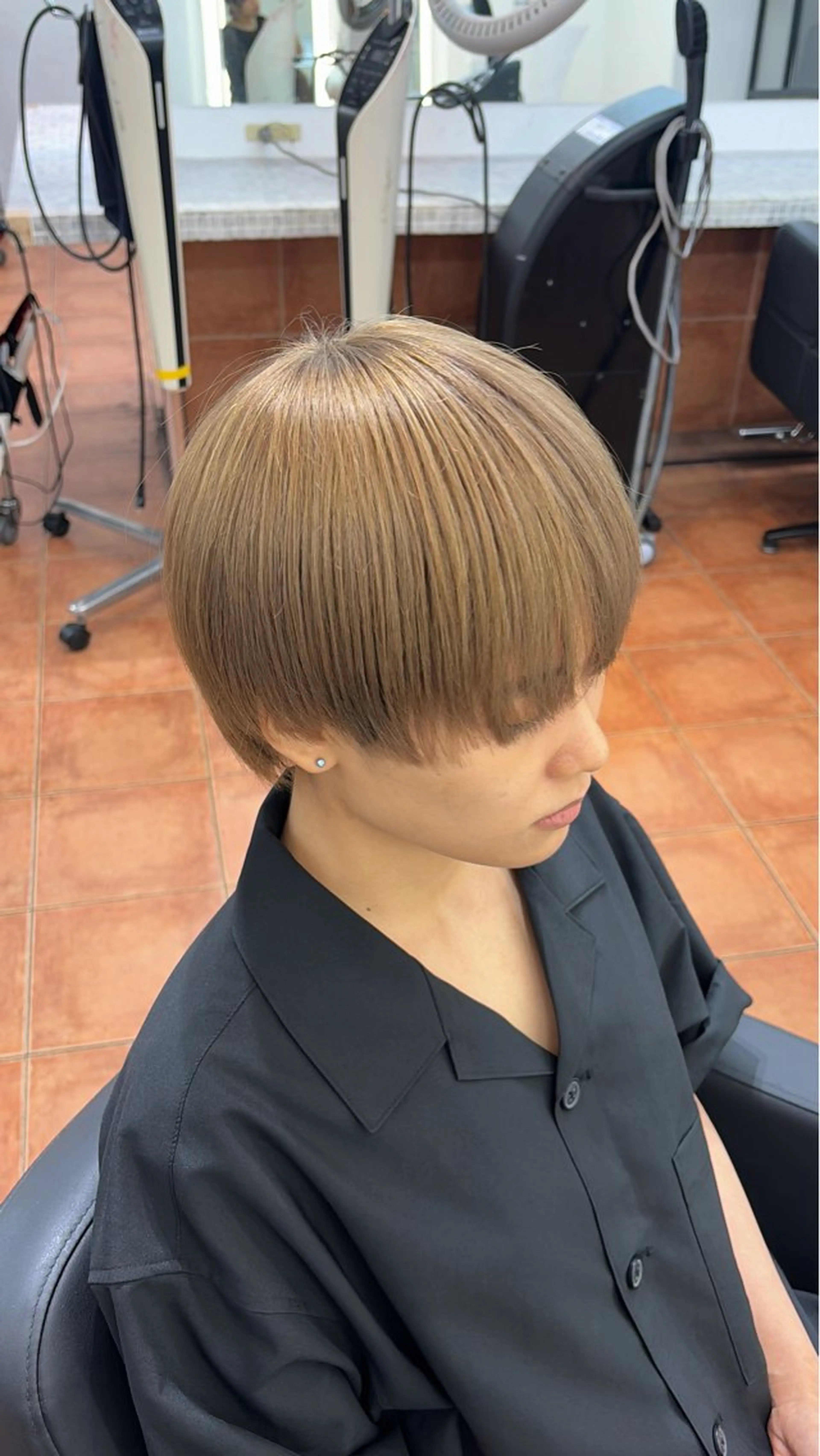 カラー メンズ 𝐚𝐨𝐢 メンズ ‪‪/メッシュのヘアスタイル