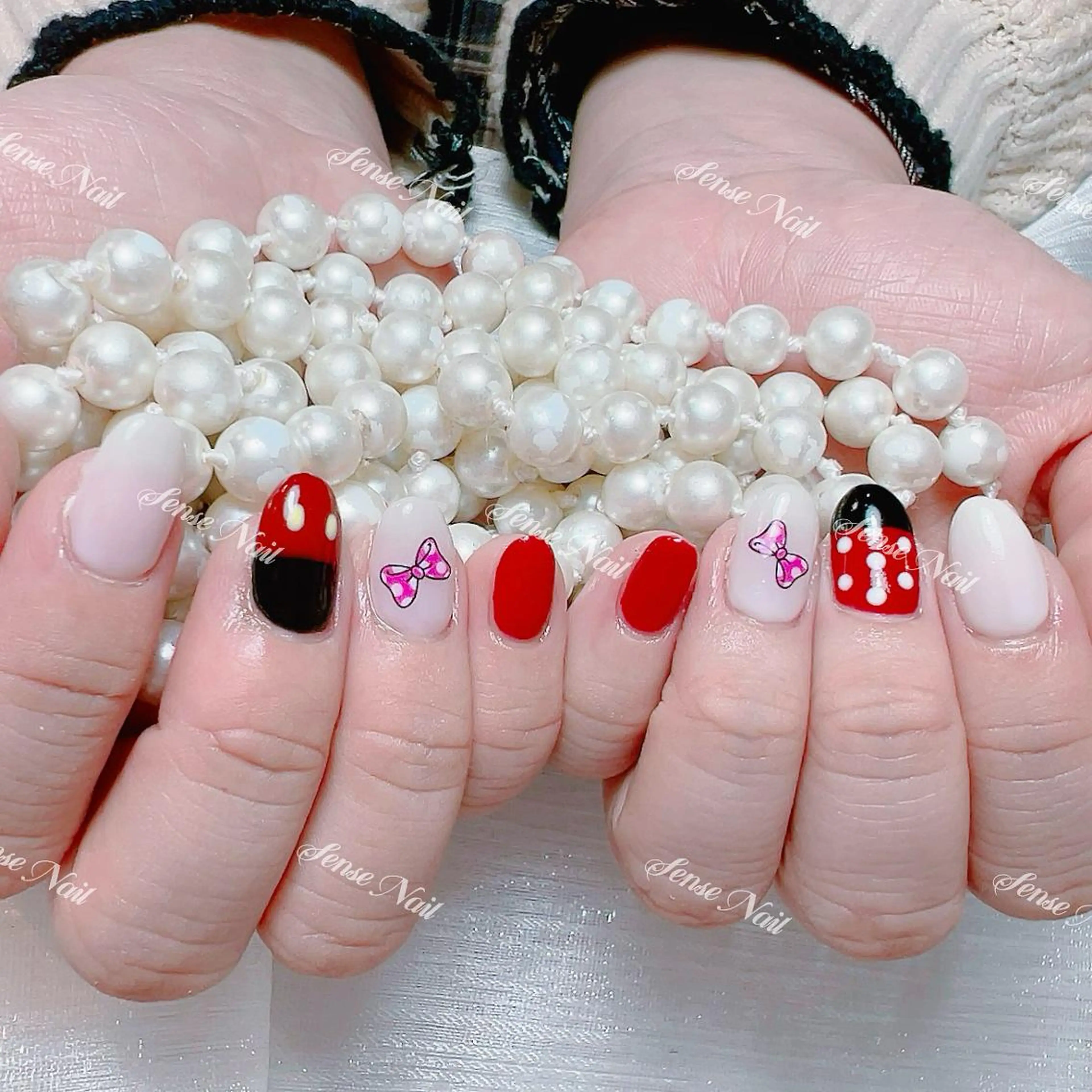 ネイル ハンドネイル Bunny 🐰のネイルデザイン