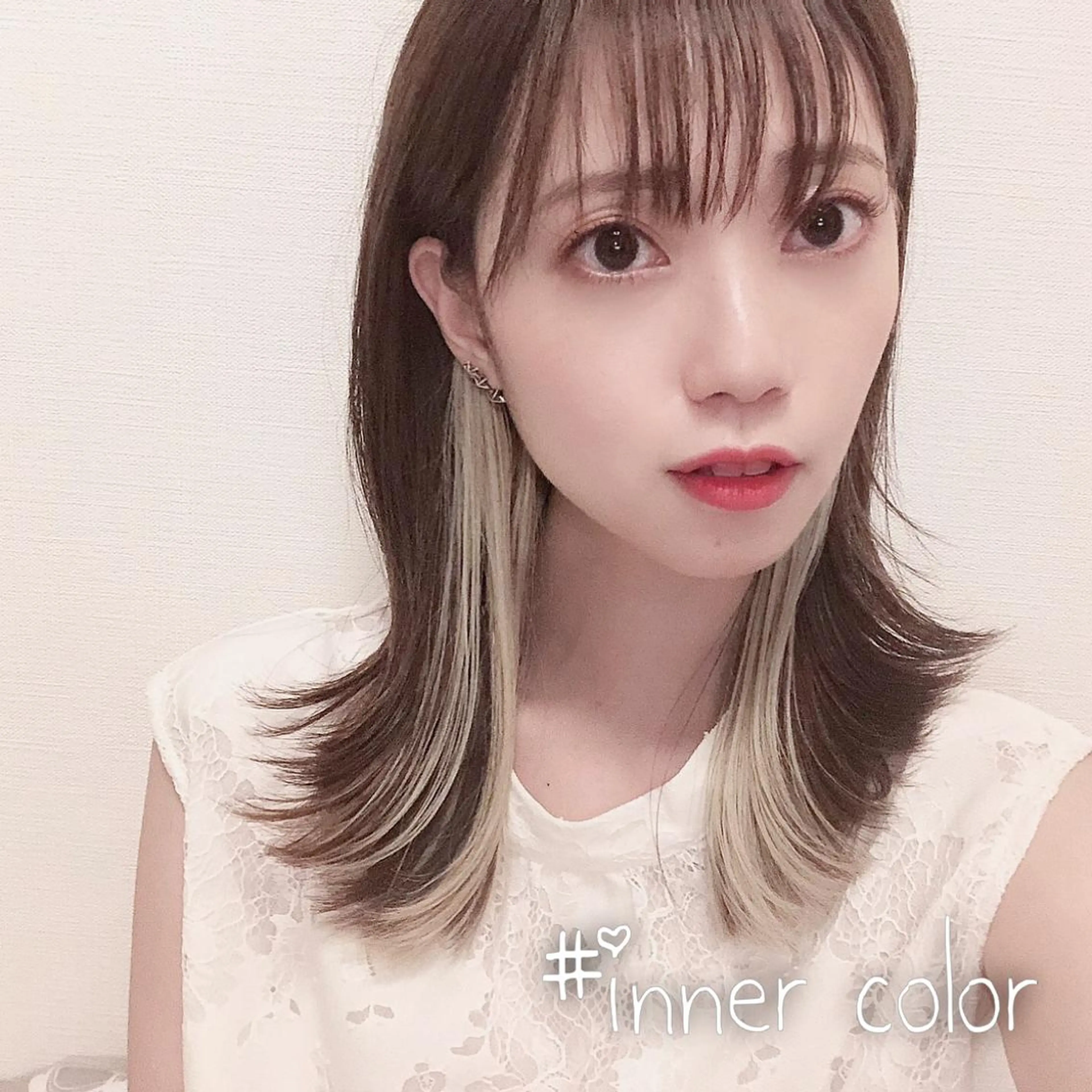 カラー 髪質改善 カット ヘアカラー トリートメント 韓国レイヤー×透明感 髪質改善　武田涼のヘアスタイル