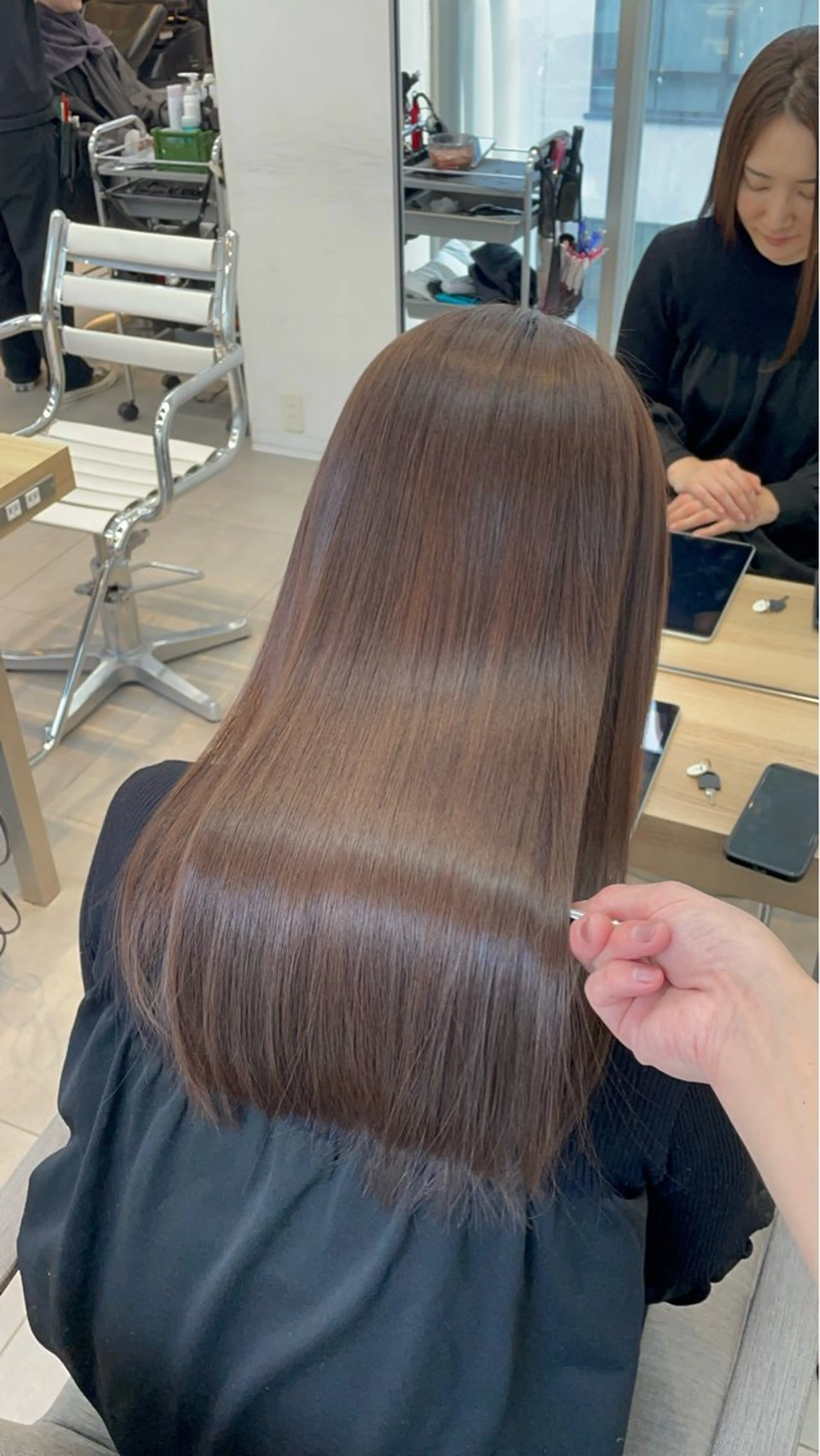 セミロング パーマ 髪質改善 ストレートパーマ カット 縮毛矯正 トリートメント ✨髪質改善✨美髪 矯正🫧小泉のヘアスタイル