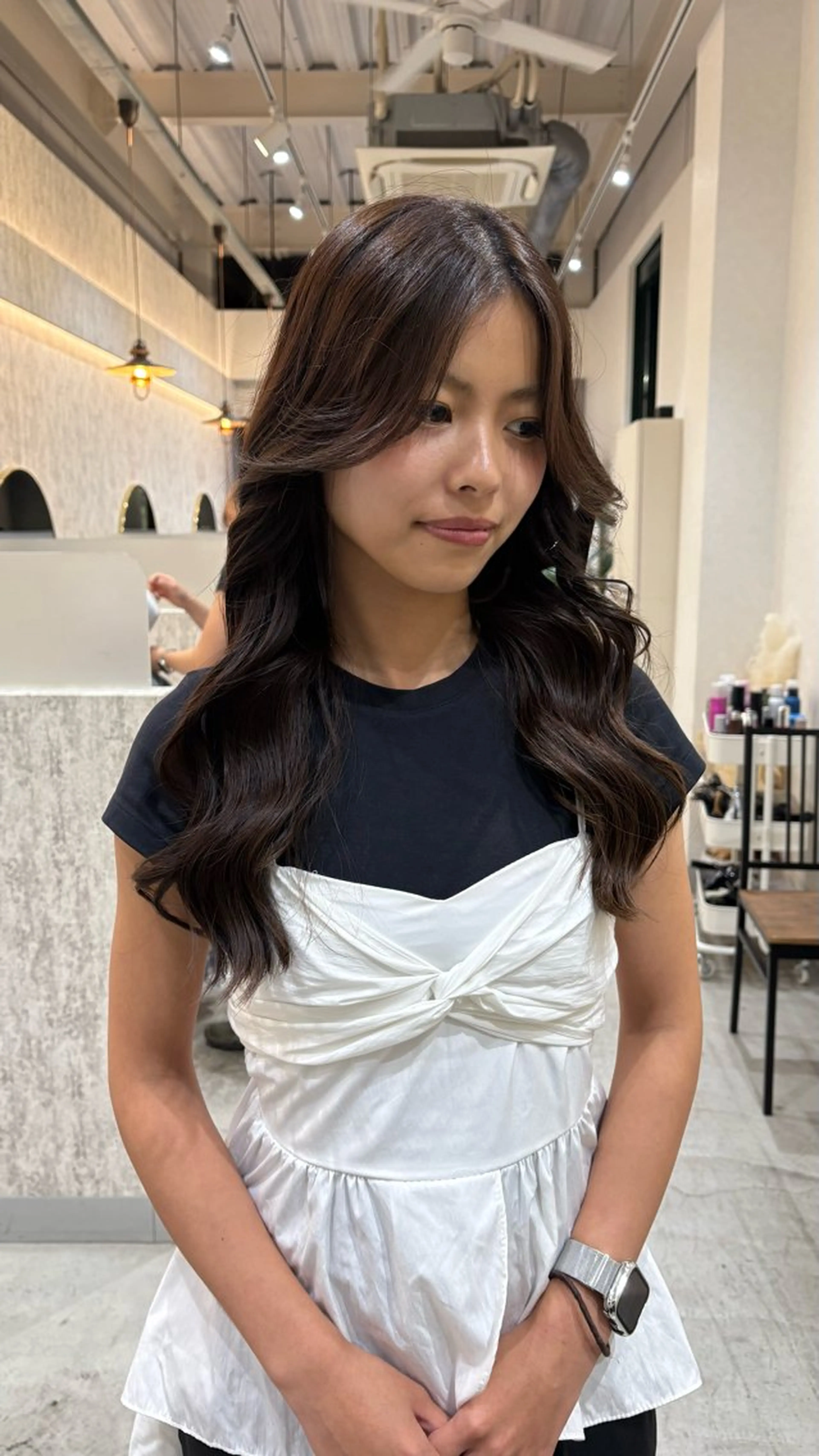 カラー BALANCE.ハレまち通り岡山駅前店所属・BALANCE. CERANANAのヘアスタイル