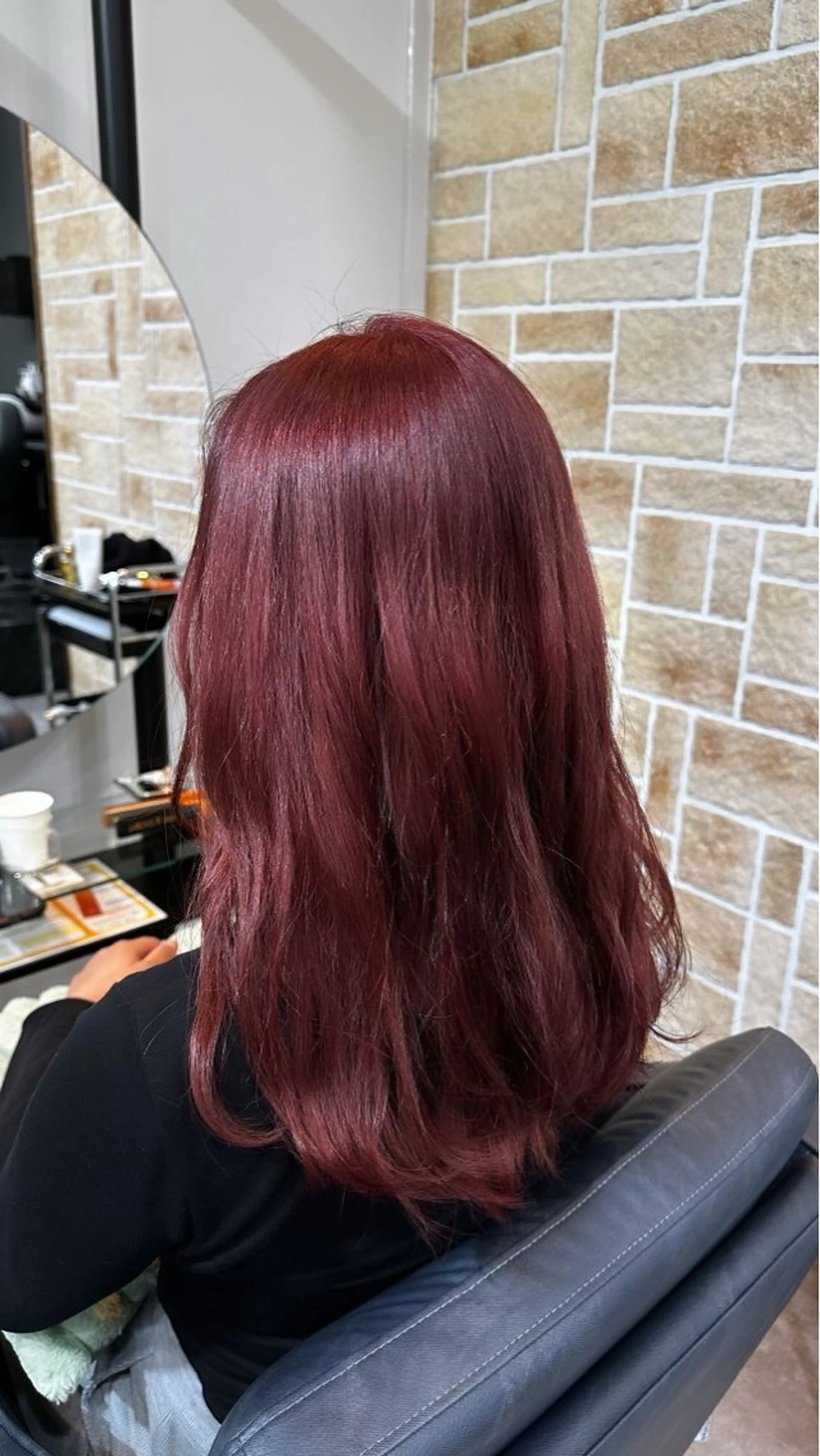 ロング カラー ブリーチ ロング ヘアカラー 栗谷 竜希のヘアスタイル