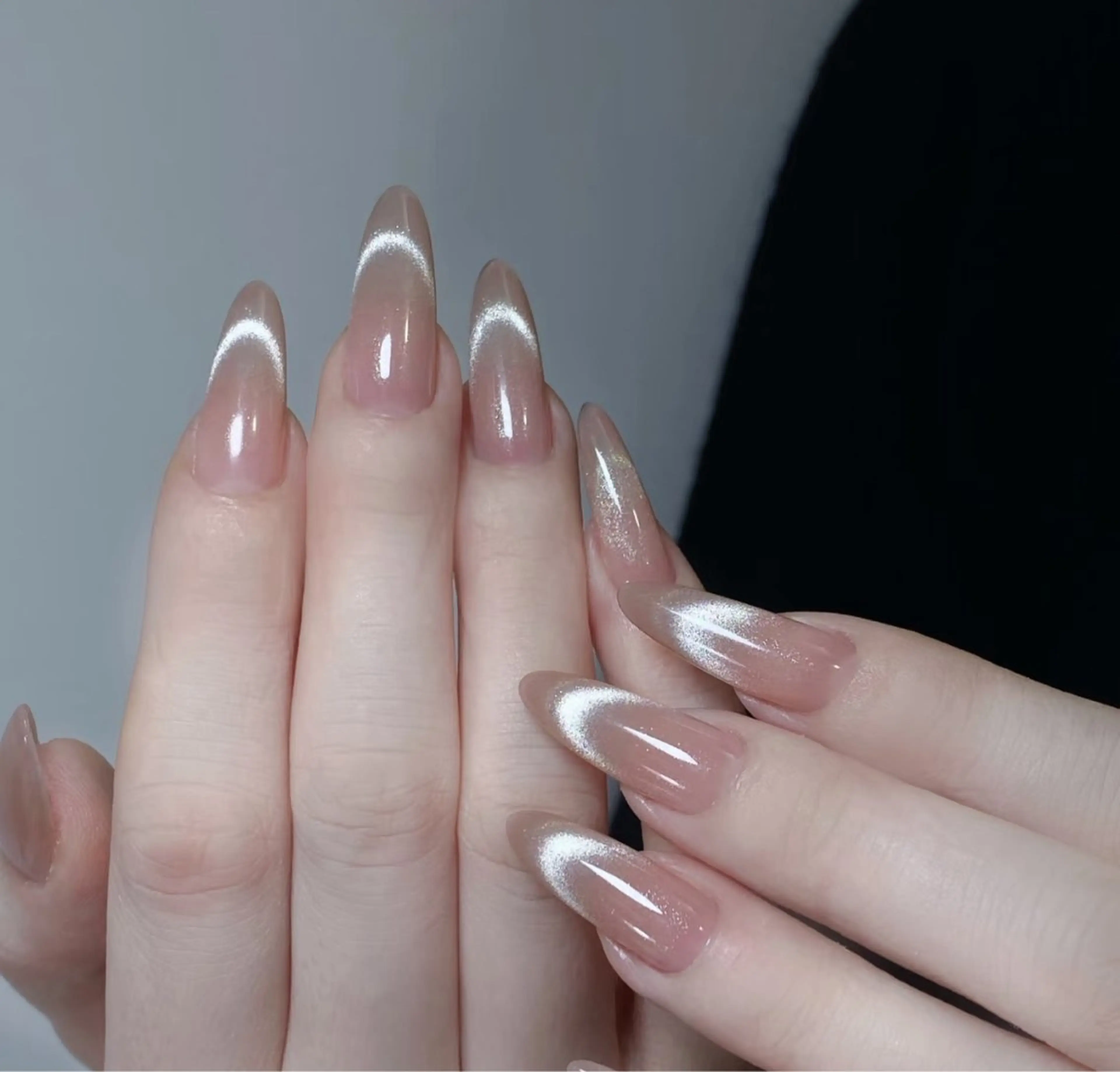 ネイル フレンチネイル マグネットネイル S·Kネイルサロン所属・S·K ネイルサロンのネイルデザイン