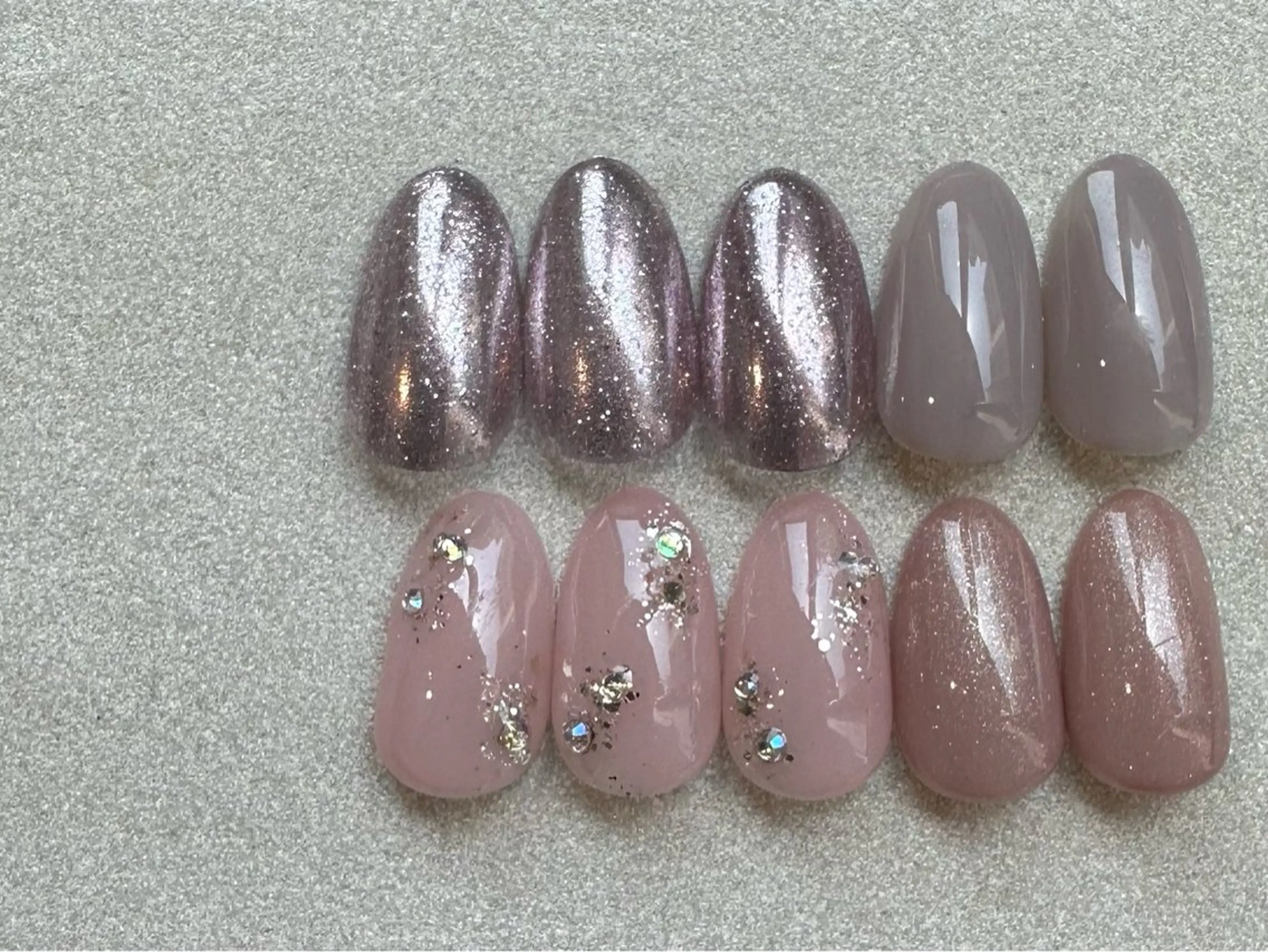 ネイル アートネイル 持ち込み ワンカラーネイル ハンドネイル etorca nailのネイルデザイン