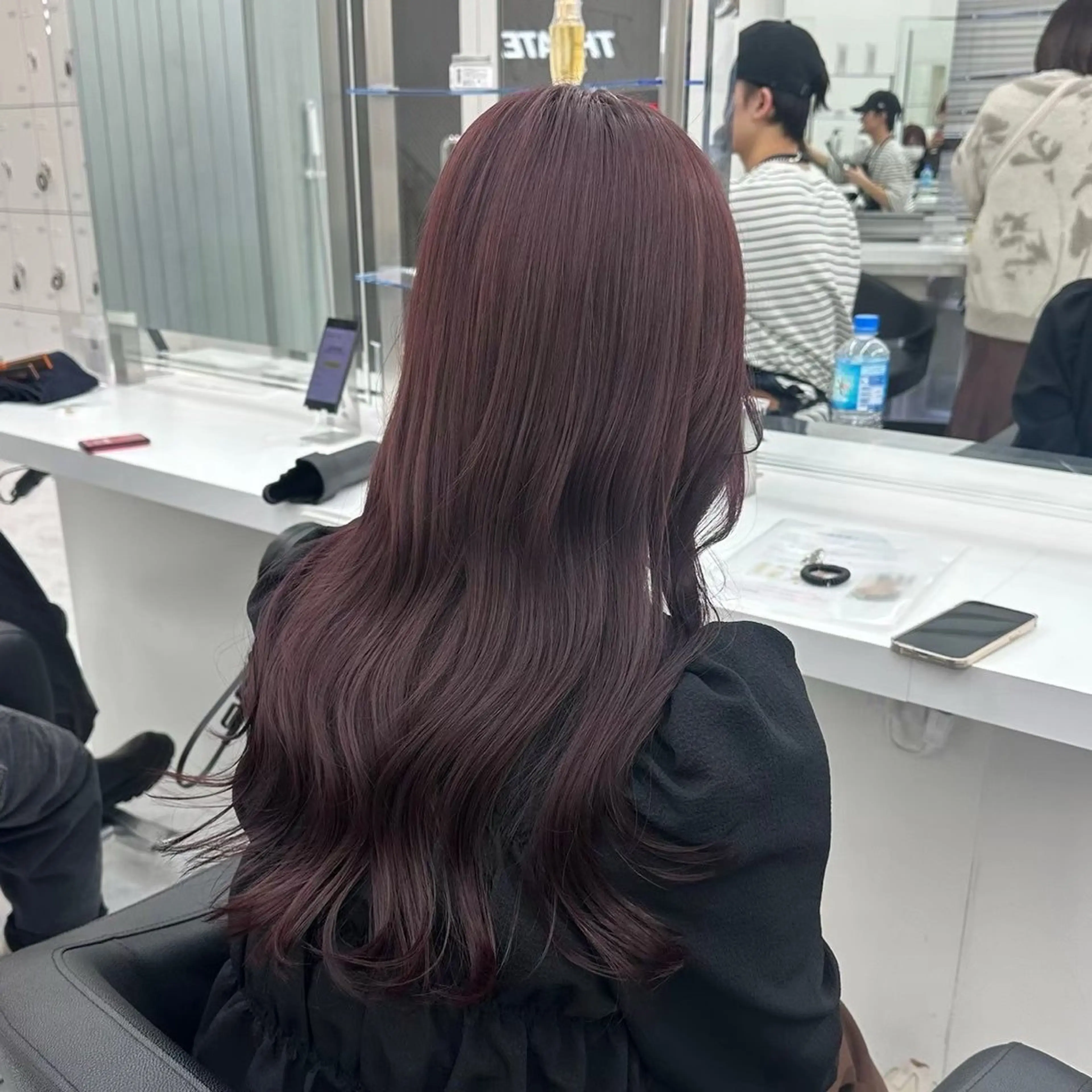 カラー 透明感カラー ヘアカラー トリートメント 🤍Mei🤍赤み消 し透明感ツヤカラーのヘアスタイル