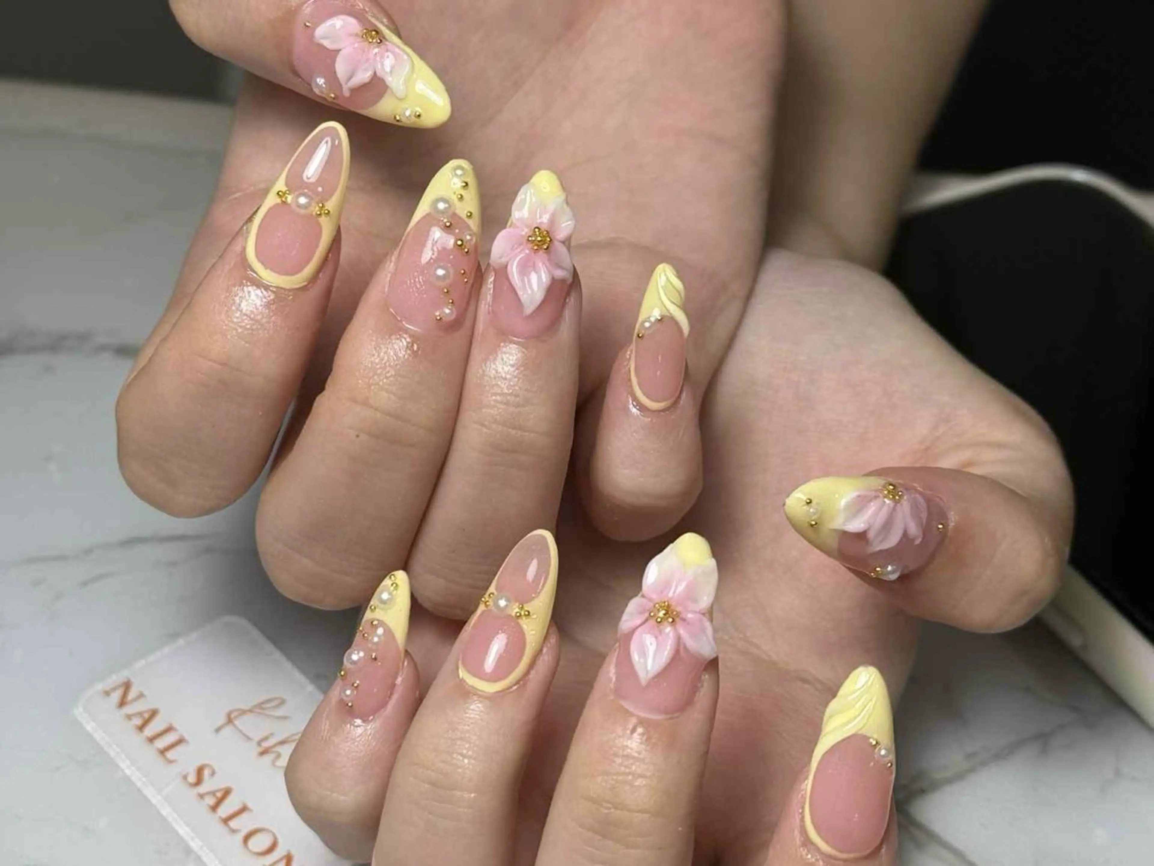 ネイル アートネイル フレンチネイル ジェルネイル グラデーション 韓国ネイル ハンドネイル ハンドケア Nail Salon Kihi さくらのネイルデザイン